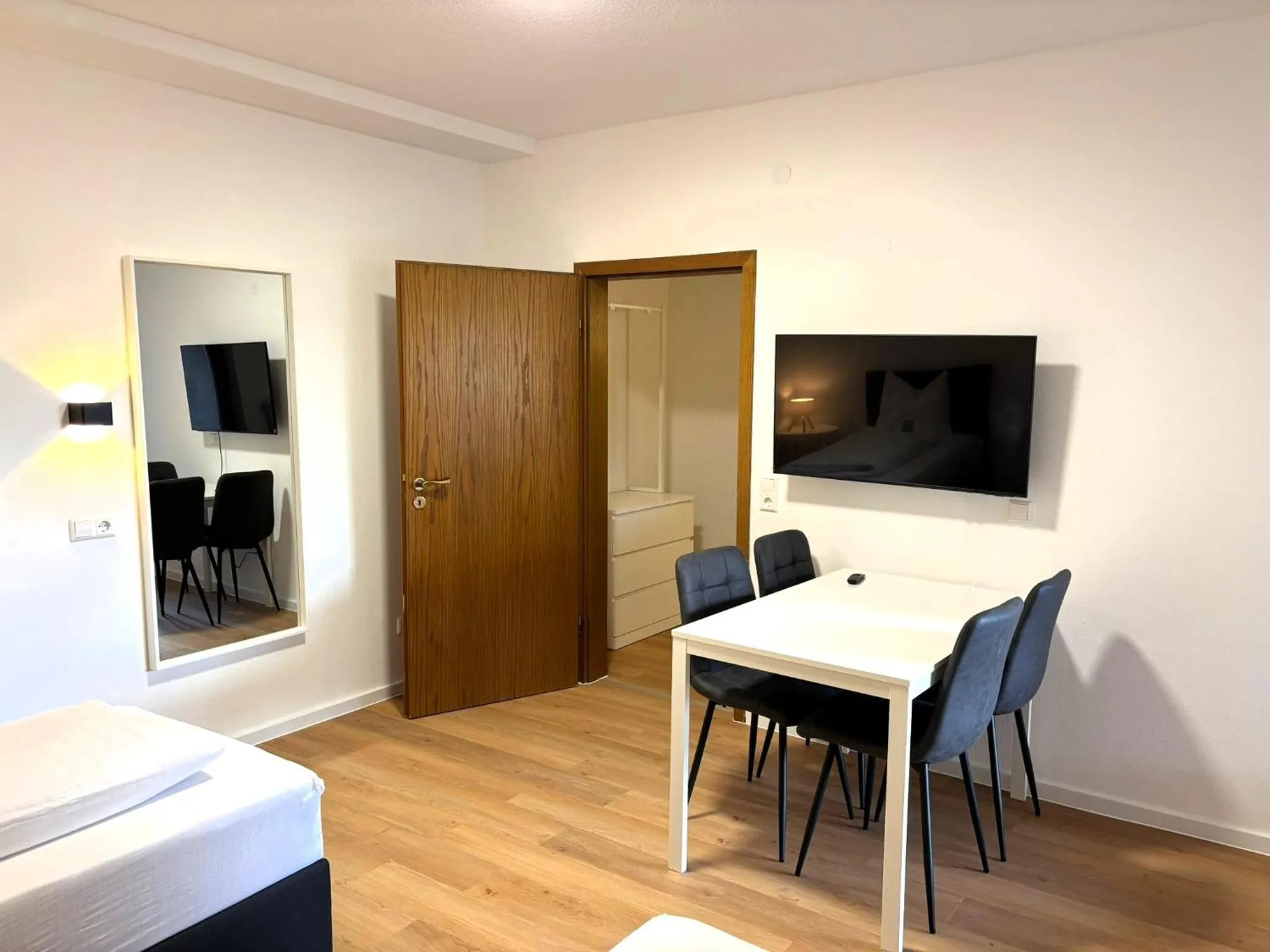 Bed in Naturhotel Blaubach