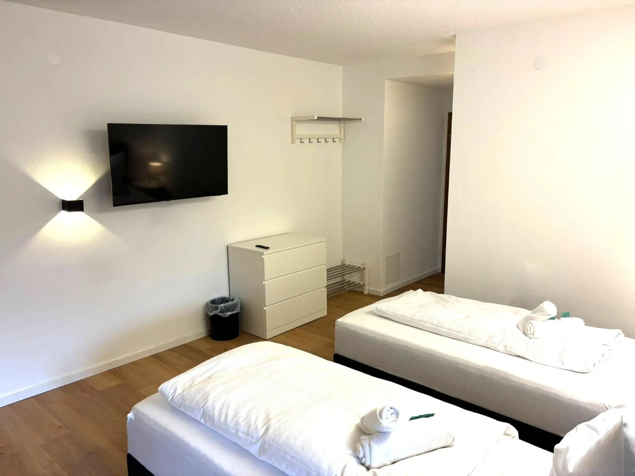 Bed in Naturhotel Blaubach