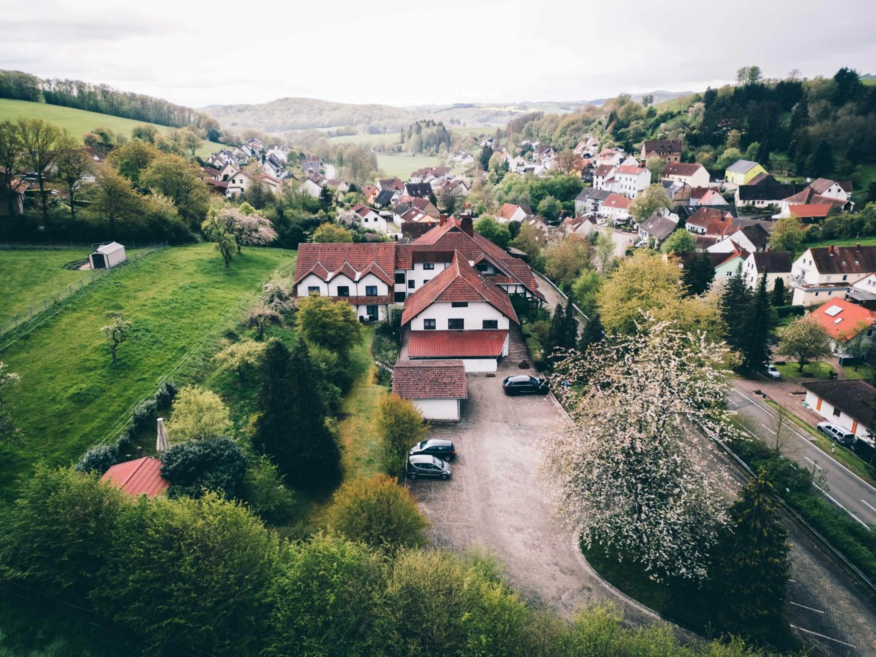 Property building in Naturhotel Blaubach
