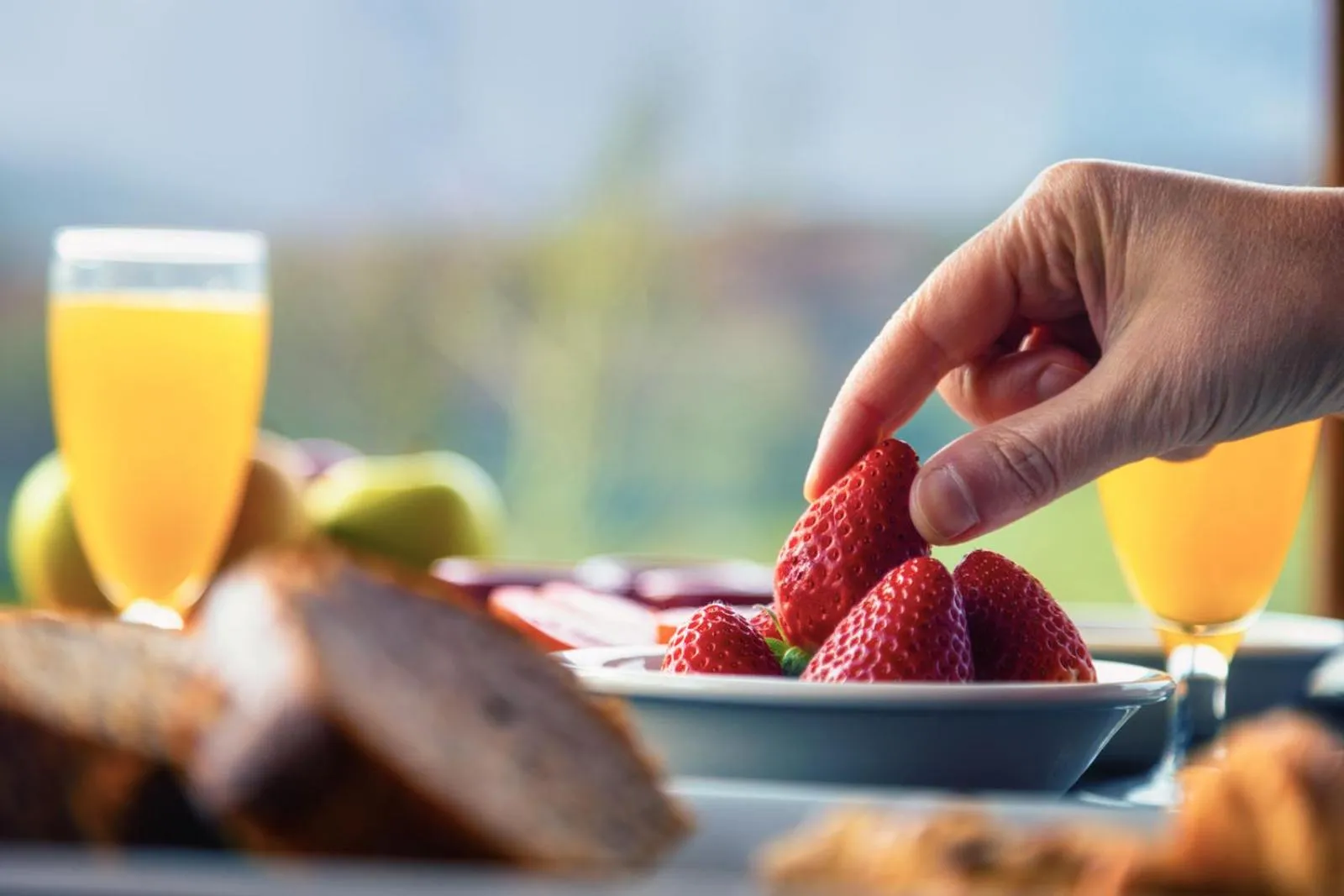 Breakfast in Hotel Puerta Del Oriente
