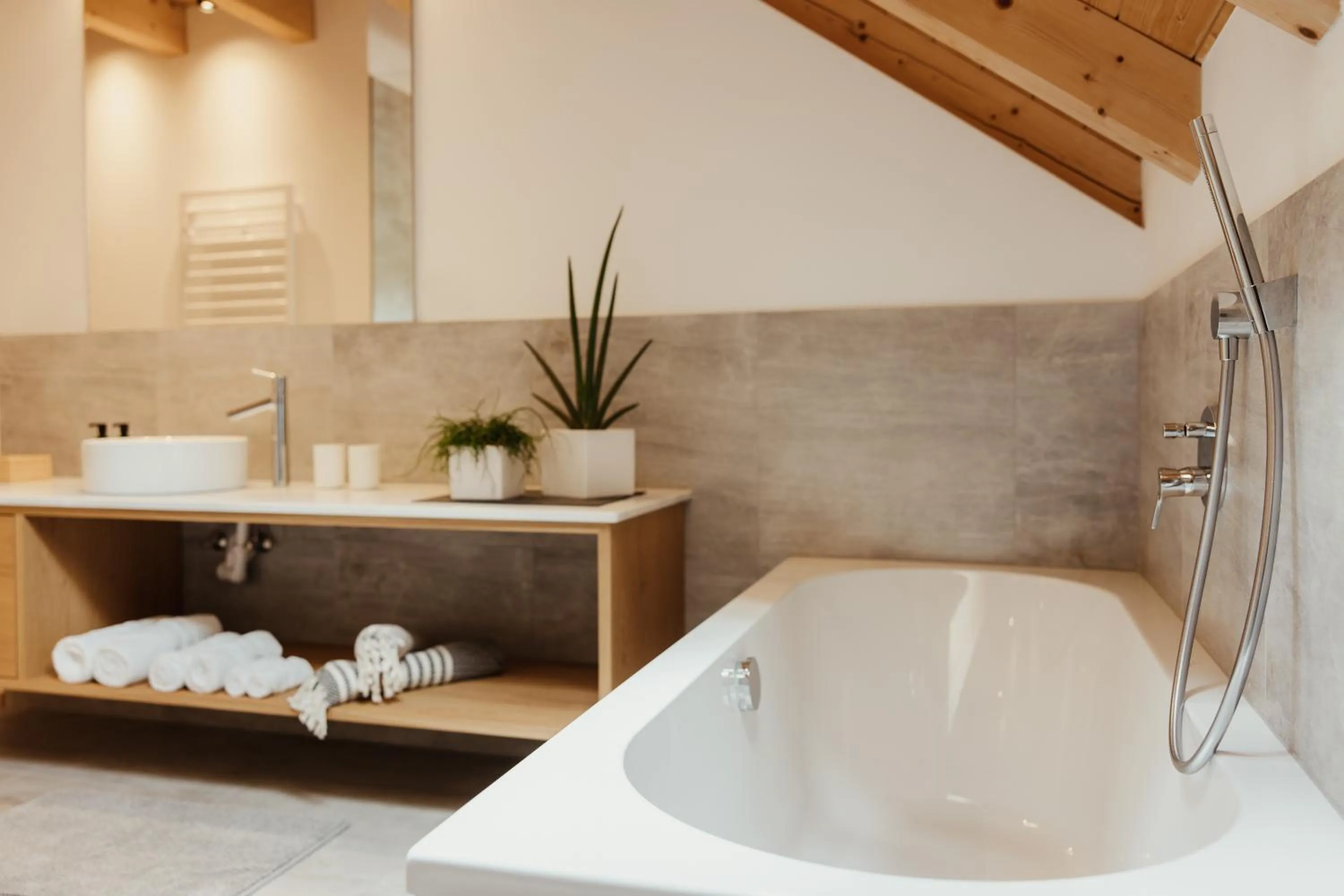 Bathroom in Halbwöhrerhof