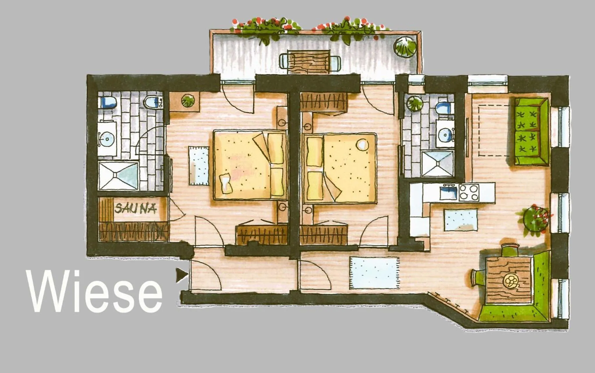 Floor plan in Halbwöhrerhof