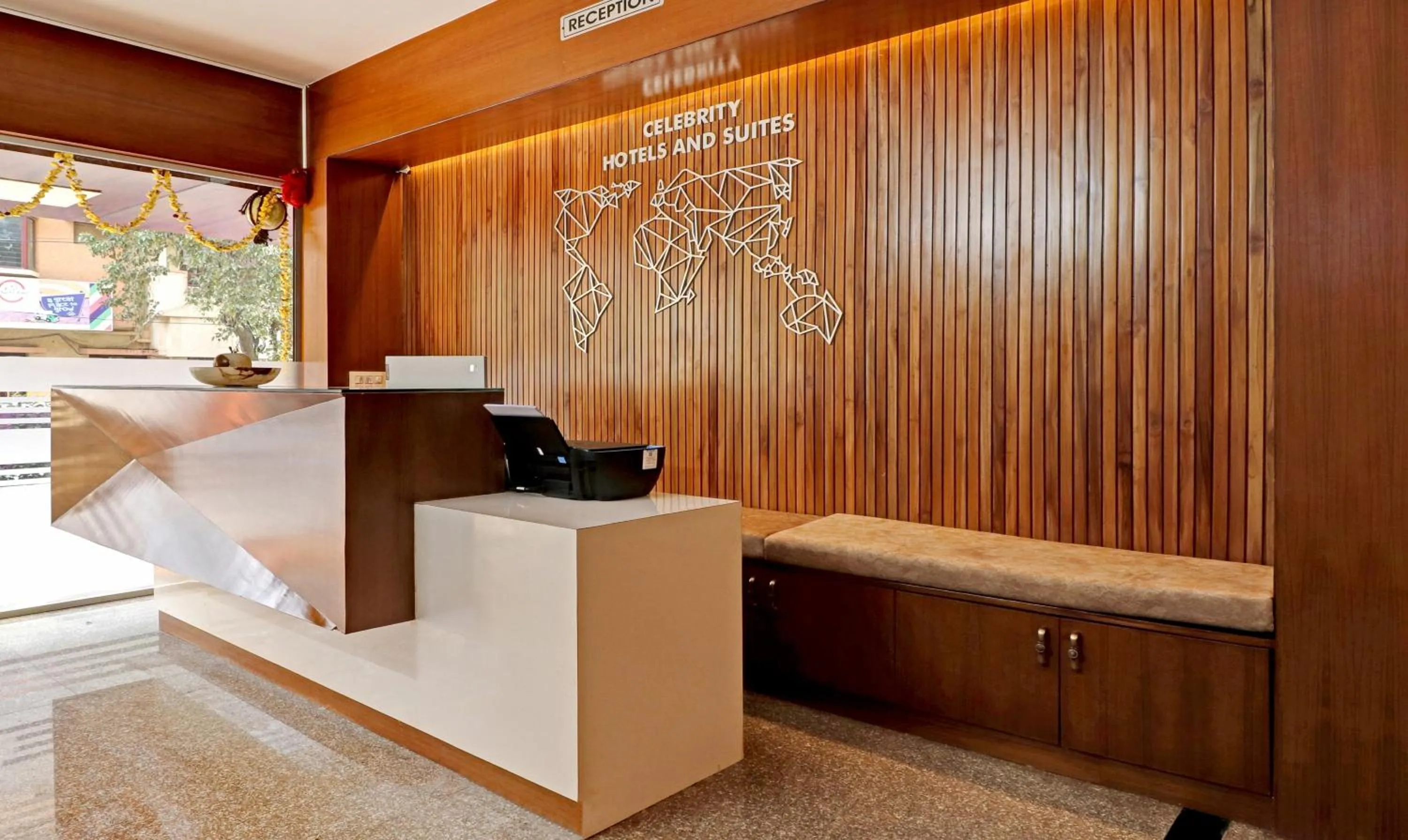 Lobby or reception in Treebo Celebrity Hotels And Suites