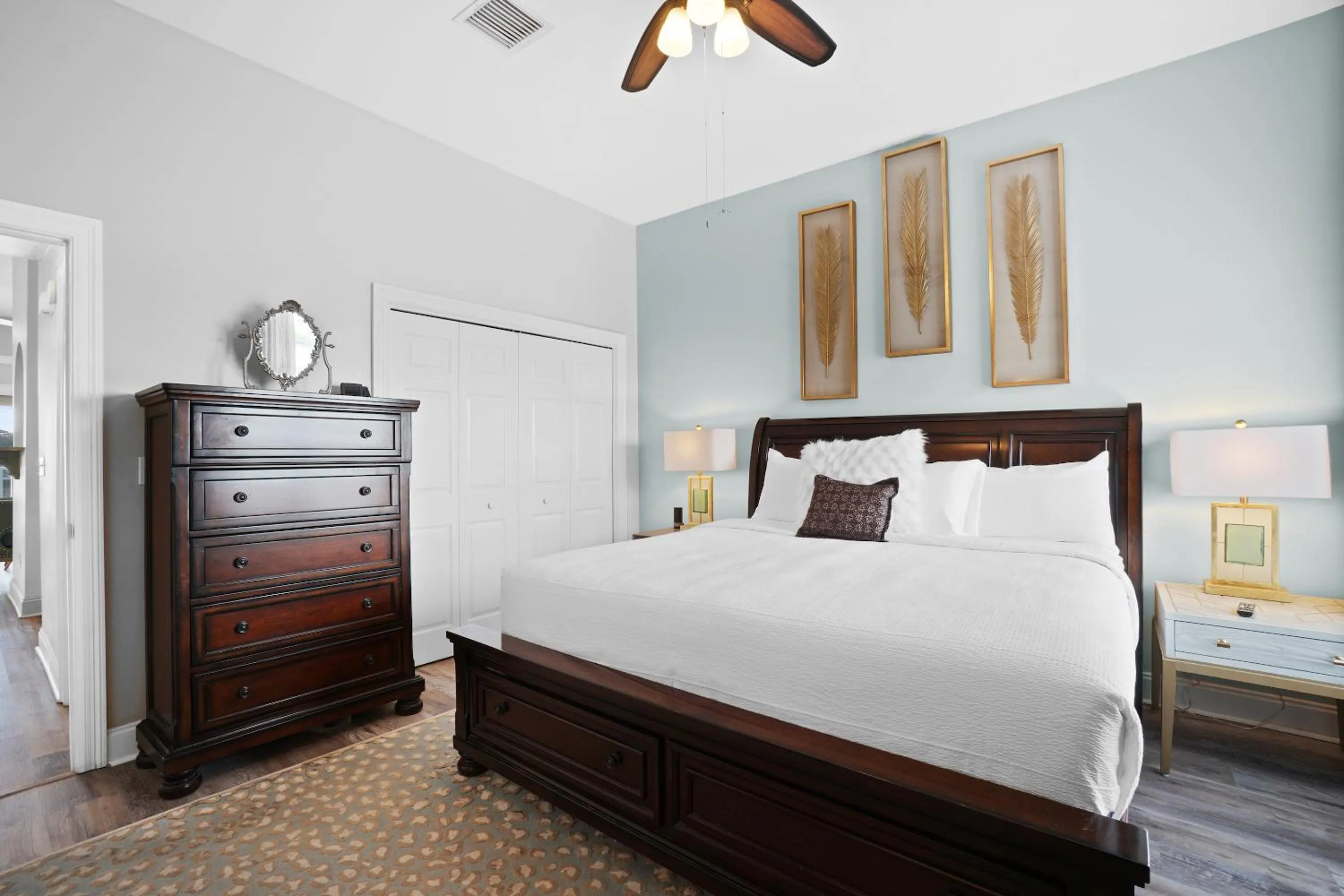 Bed in Beach House - Dreams Come True by Panhandle Getaways