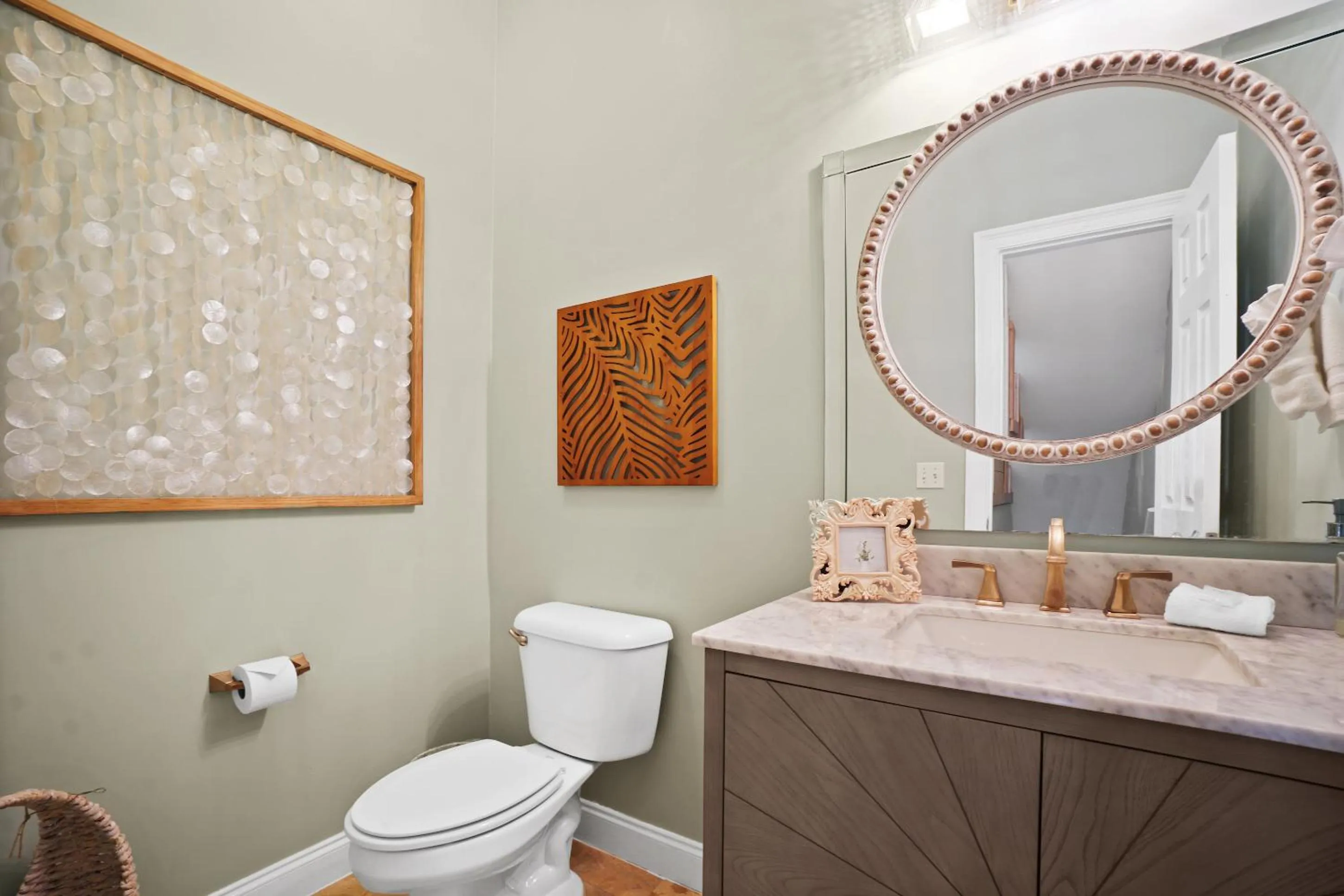 Toilet in Beach House - Dreams Come True by Panhandle Getaways