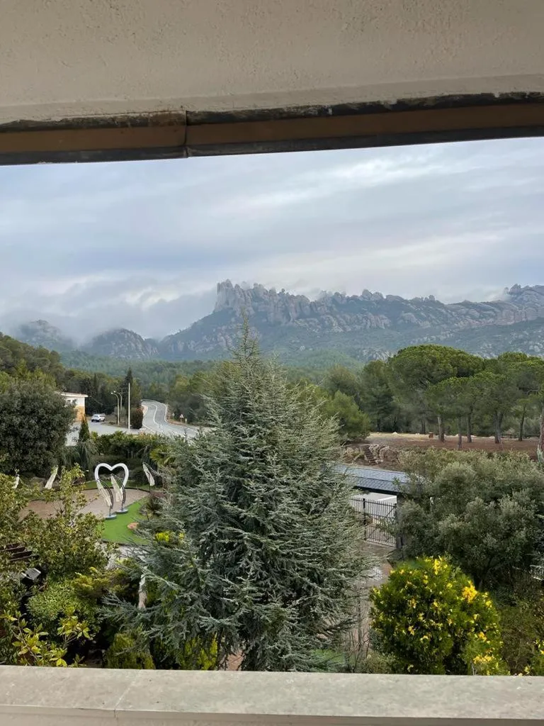 Natural landscape in Hotel Bruc