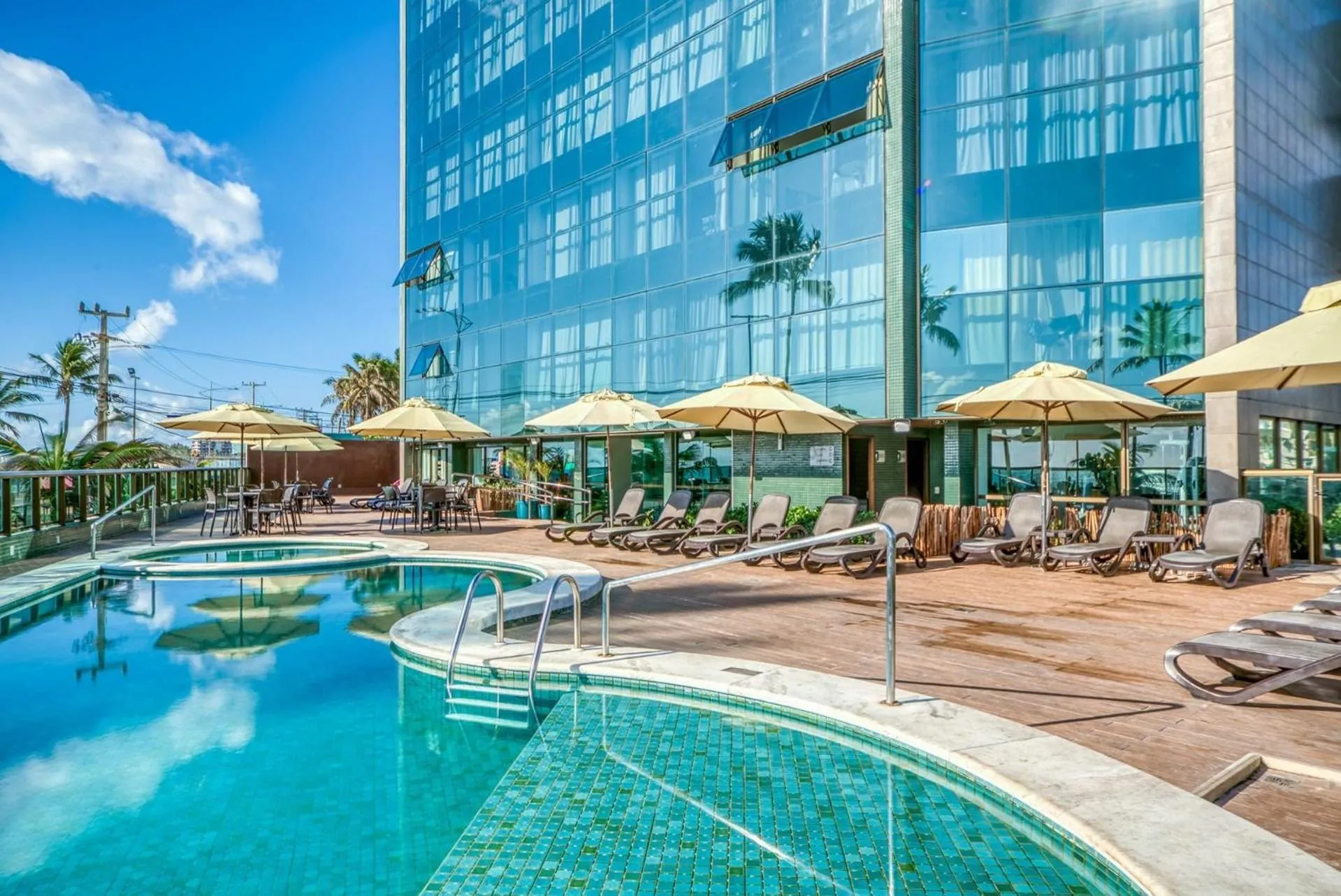 View (from property/room) in Ritz Suítes-Maceió, Flat a Beira mar de temporada