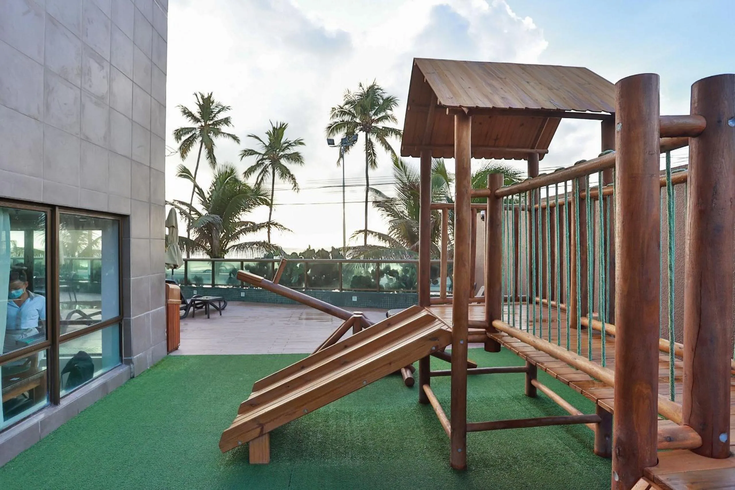 Children play ground in Ritz Suítes-Maceió, Flat a Beira mar de temporada