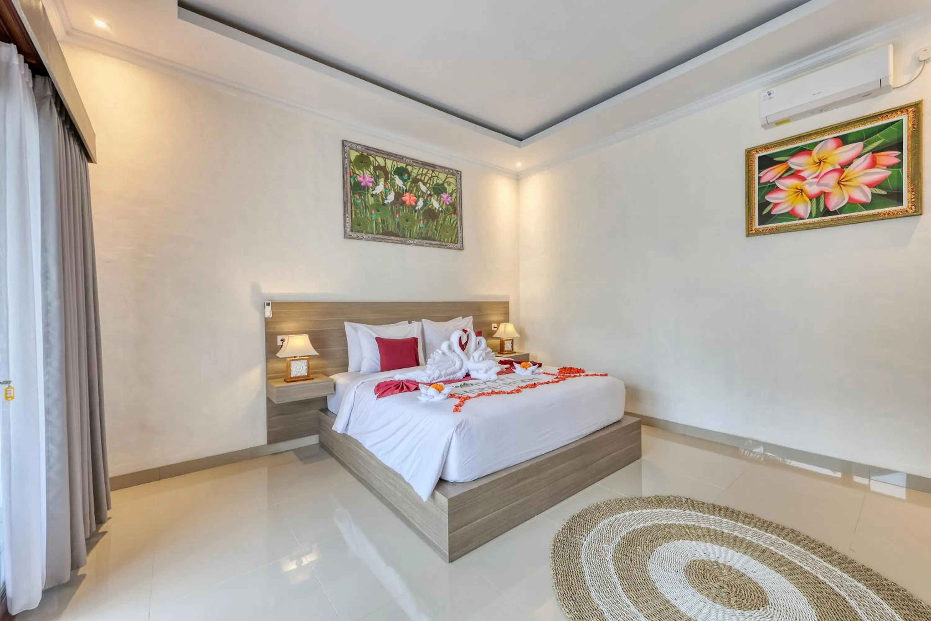 Bed in Kelingking Tatakan Villa