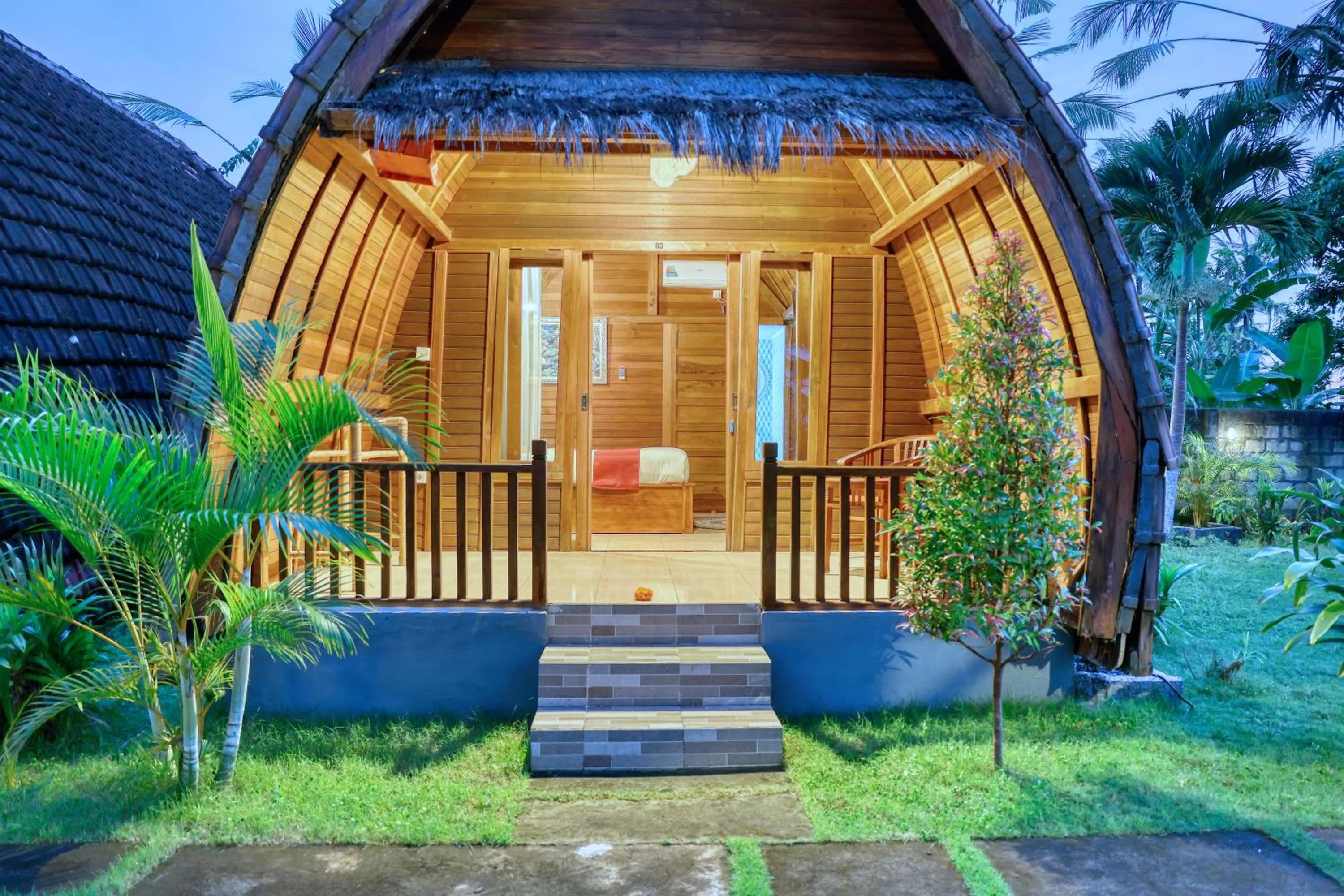 Balcony/Terrace in Kelingking Tatakan Villa