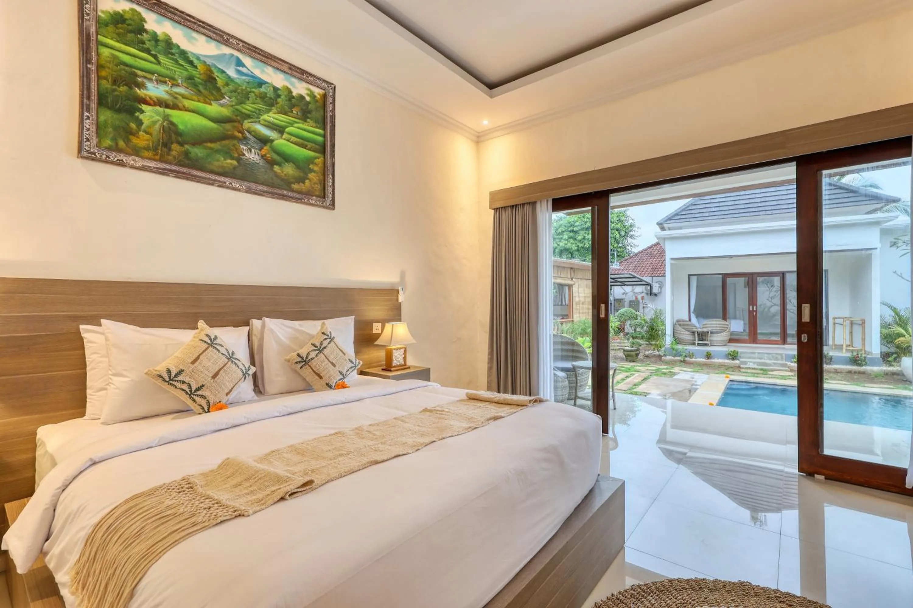 Bedroom, Bed in Kelingking Tatakan Villa