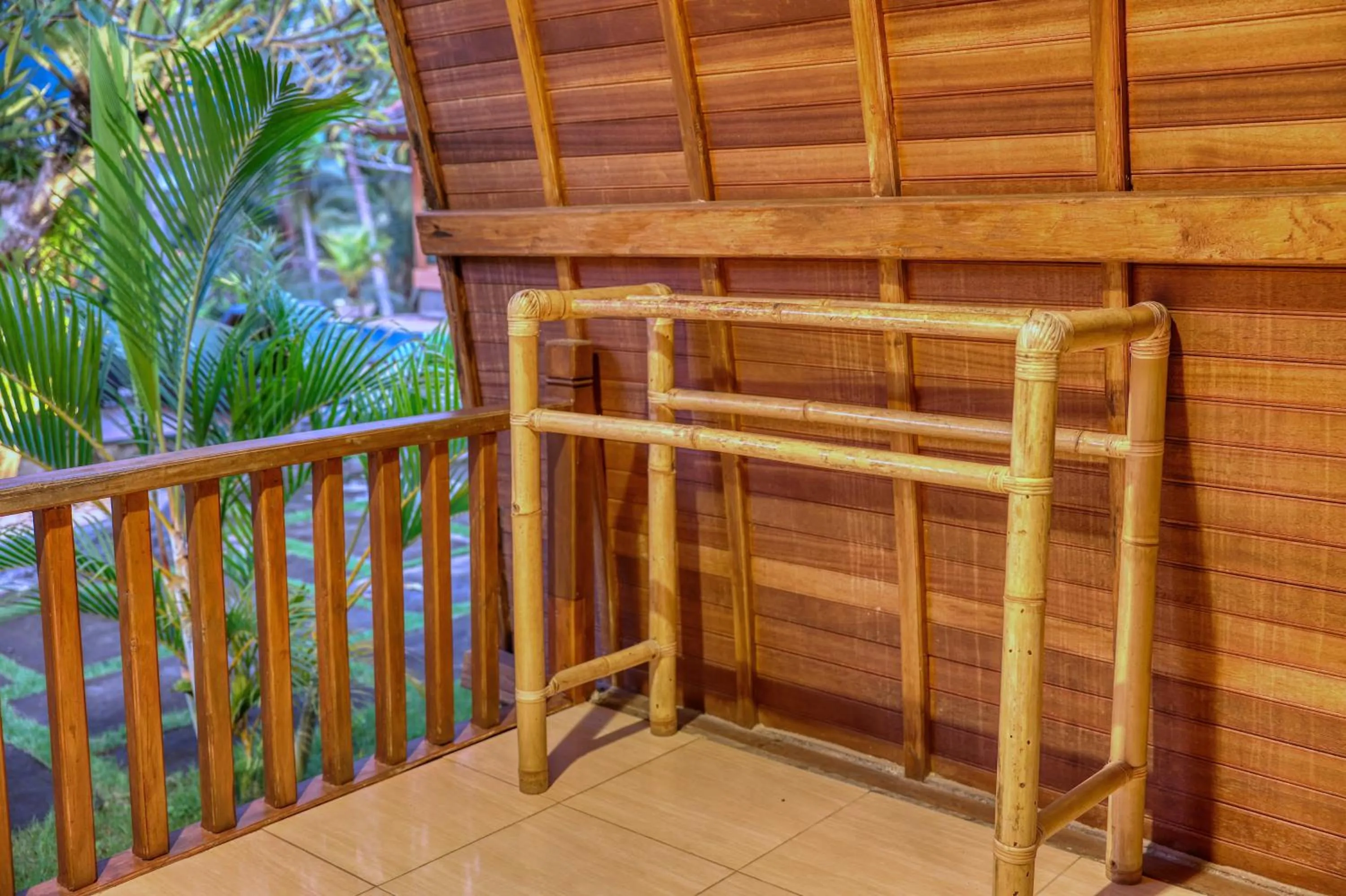 Balcony/Terrace in Kelingking Tatakan Villa