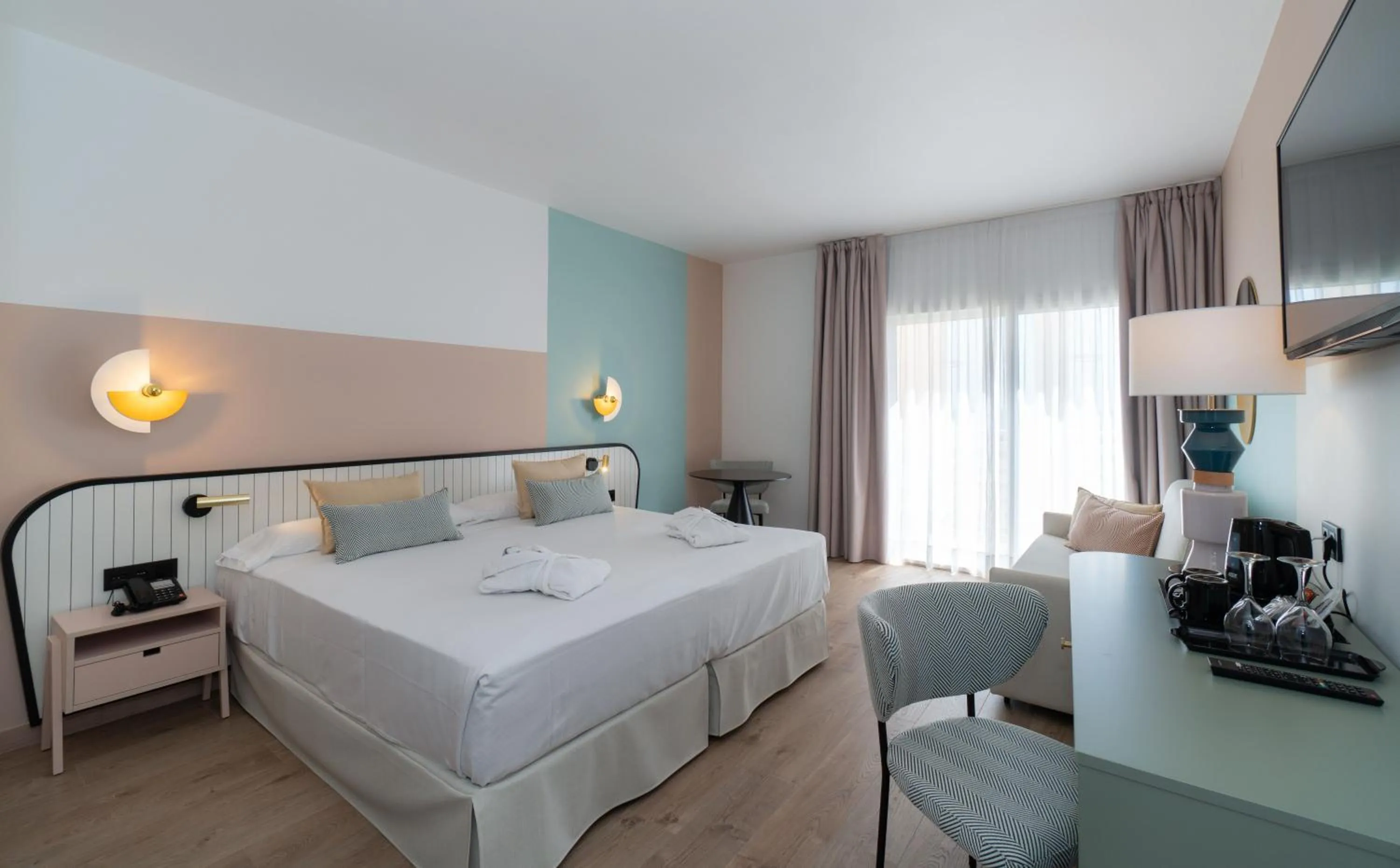 Bed in Medplaya Hotel Pez Espada