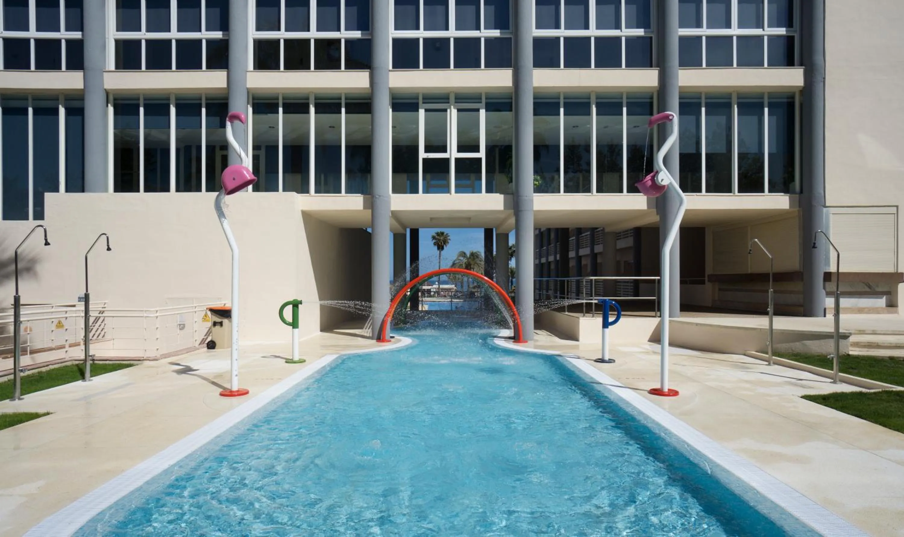 Pool view in Medplaya Hotel Pez Espada