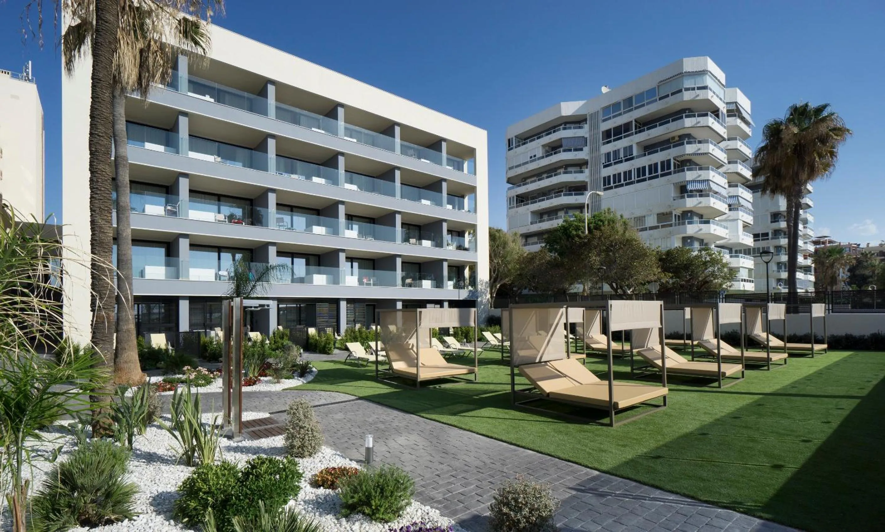 Garden in Medplaya Hotel Pez Espada