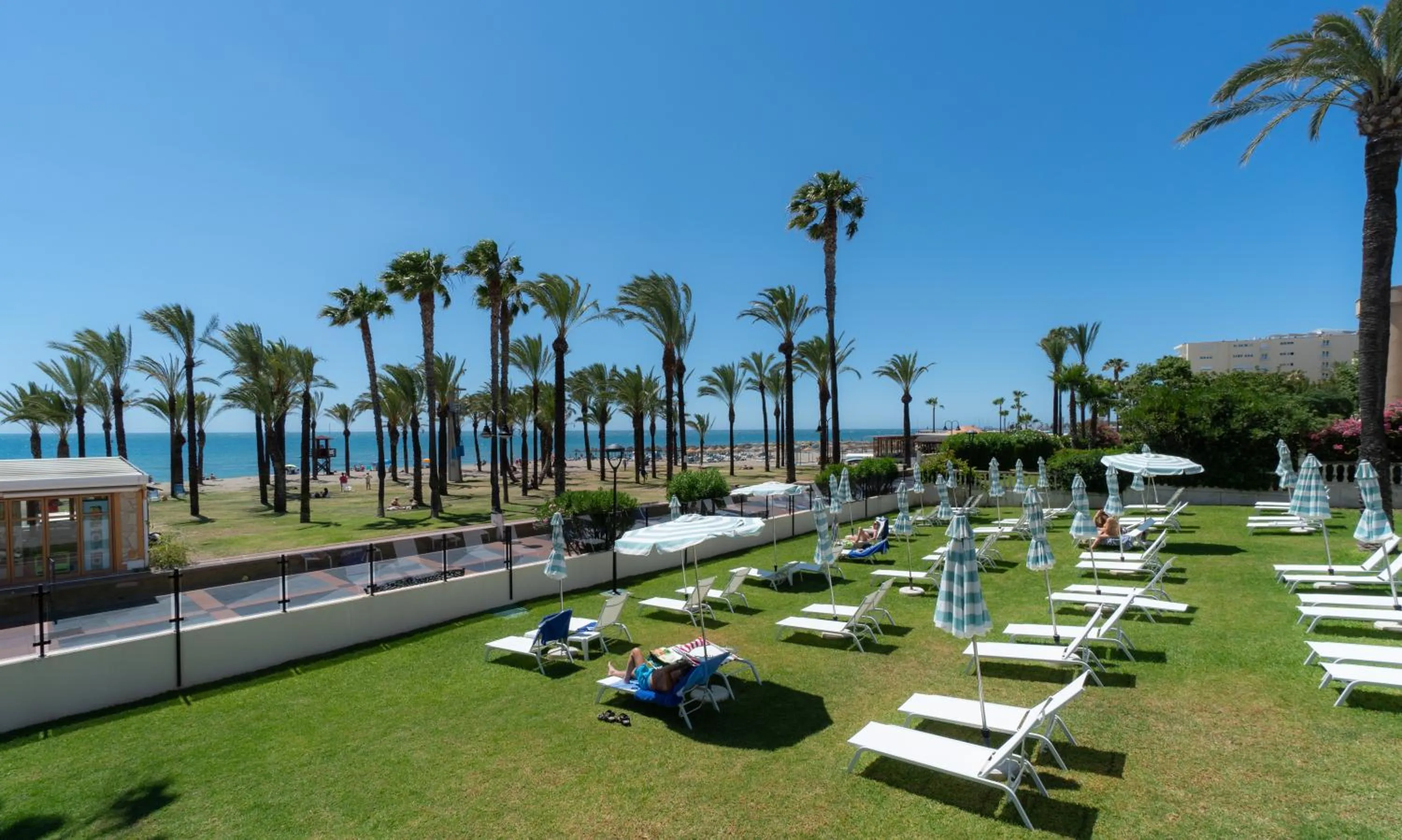 Solarium in Medplaya Hotel Pez Espada