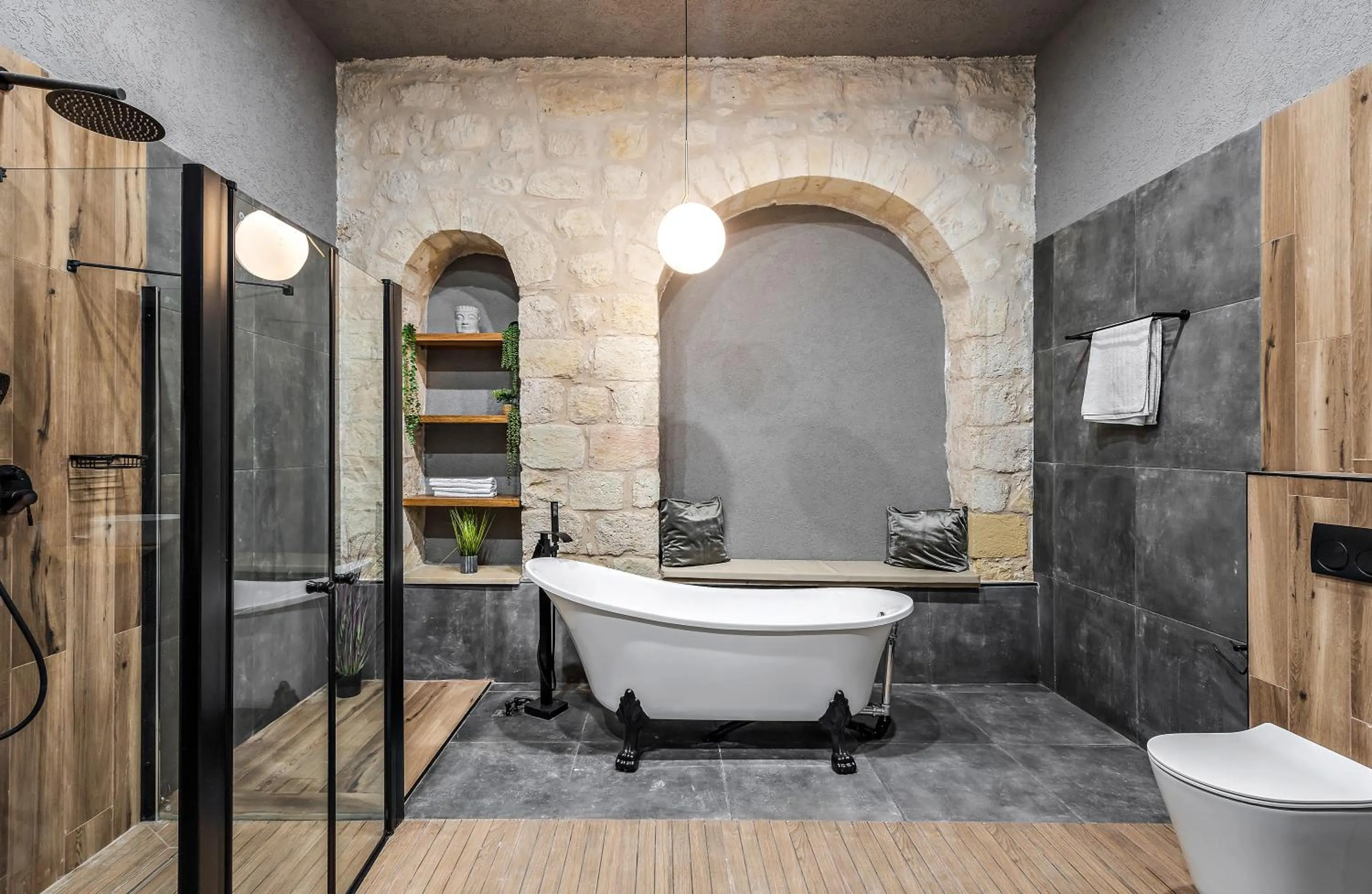 Bathroom in Old City Boutique - By La Finca Hotels