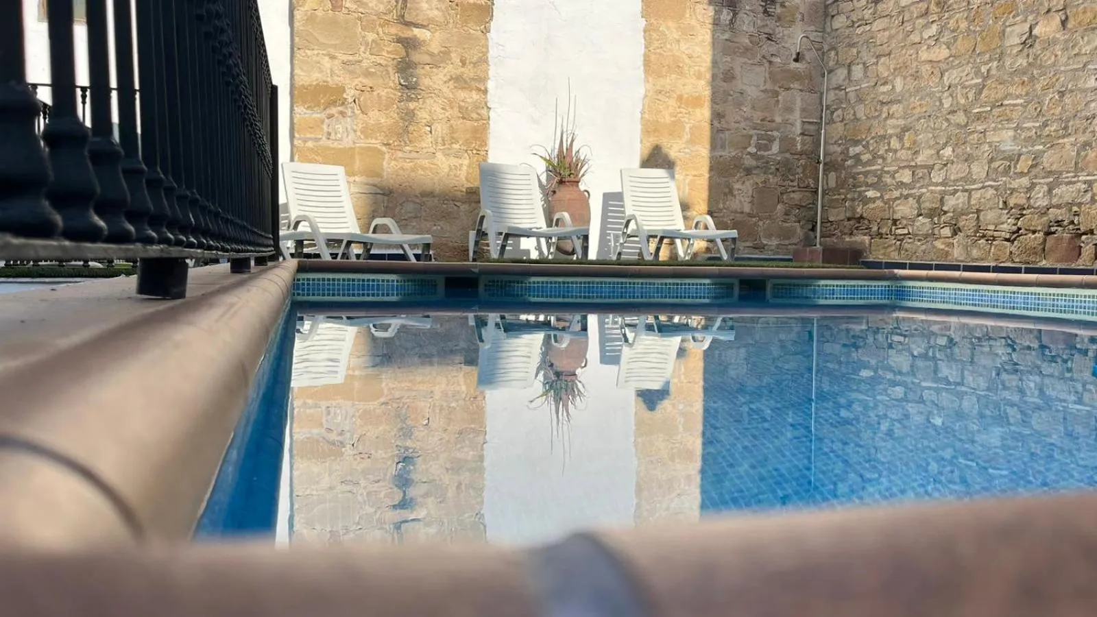 Swimming pool in Hotel Rosaleda Don Pedro