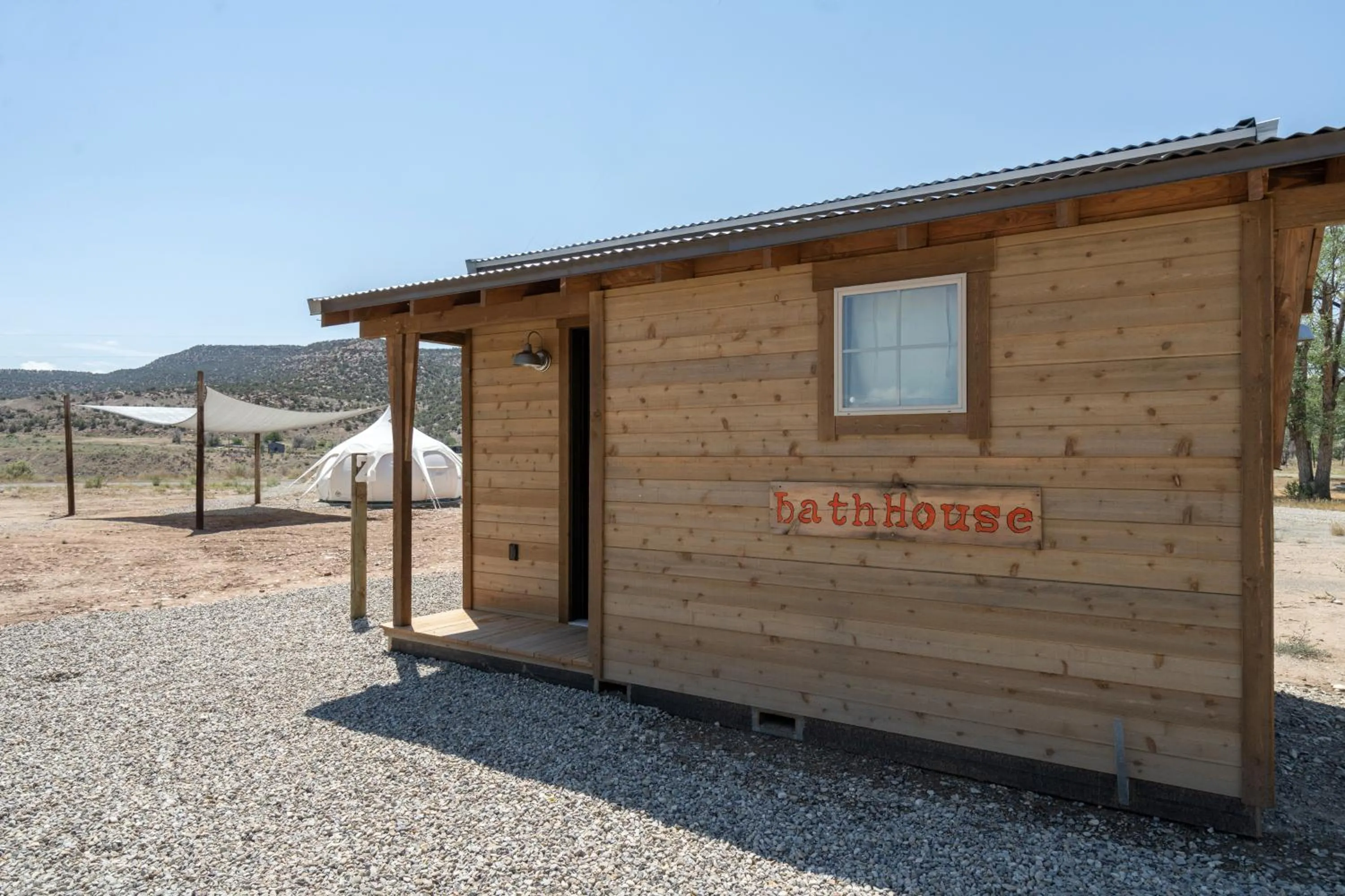 Public Bath in CampV
