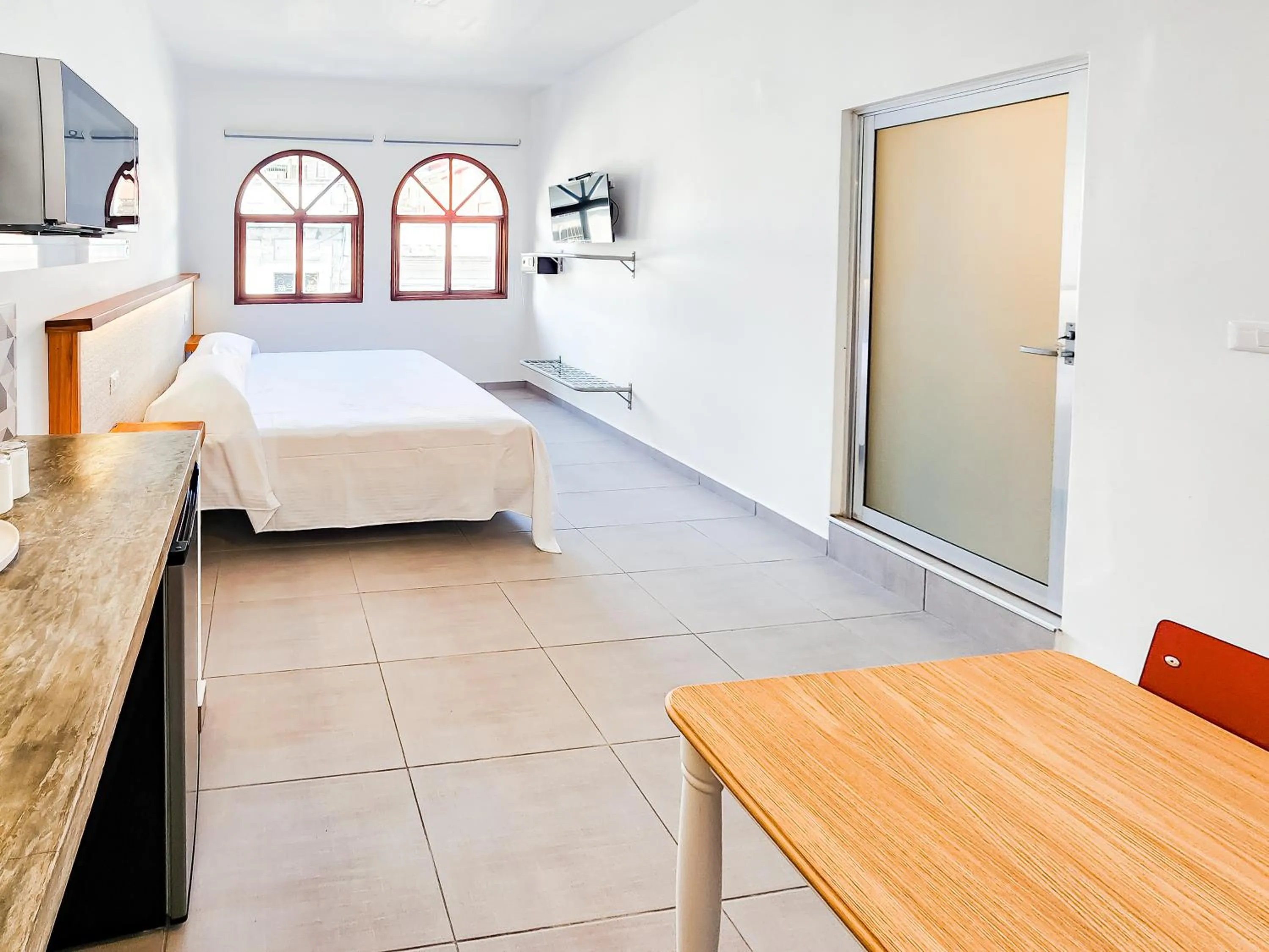 Bed in Niebla Suites