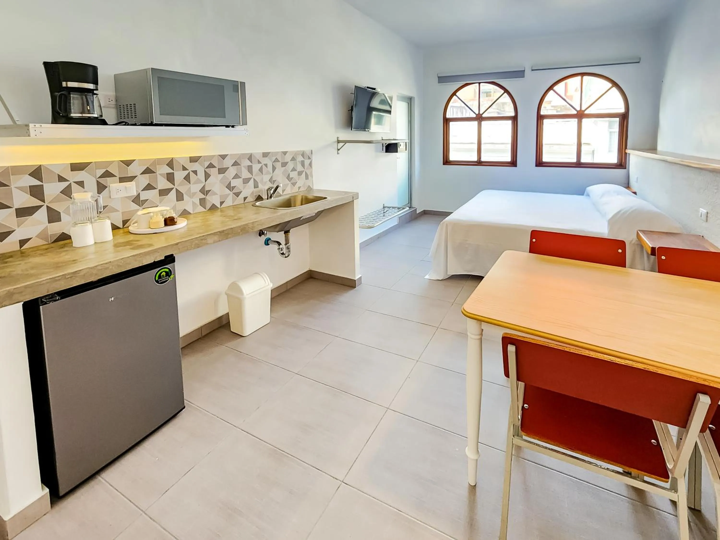 Photo of the whole room in Niebla Suites