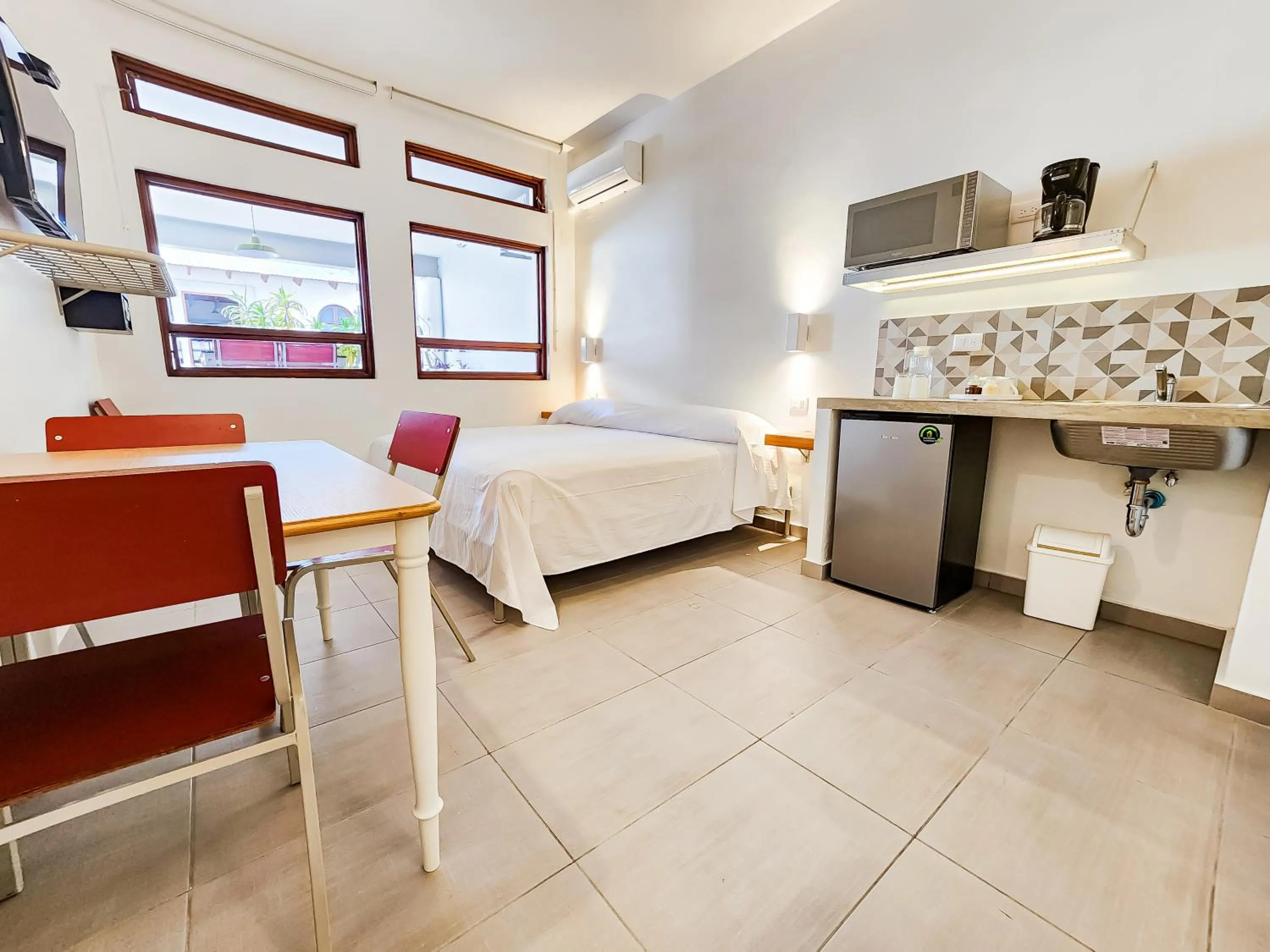 Bed in Niebla Suites