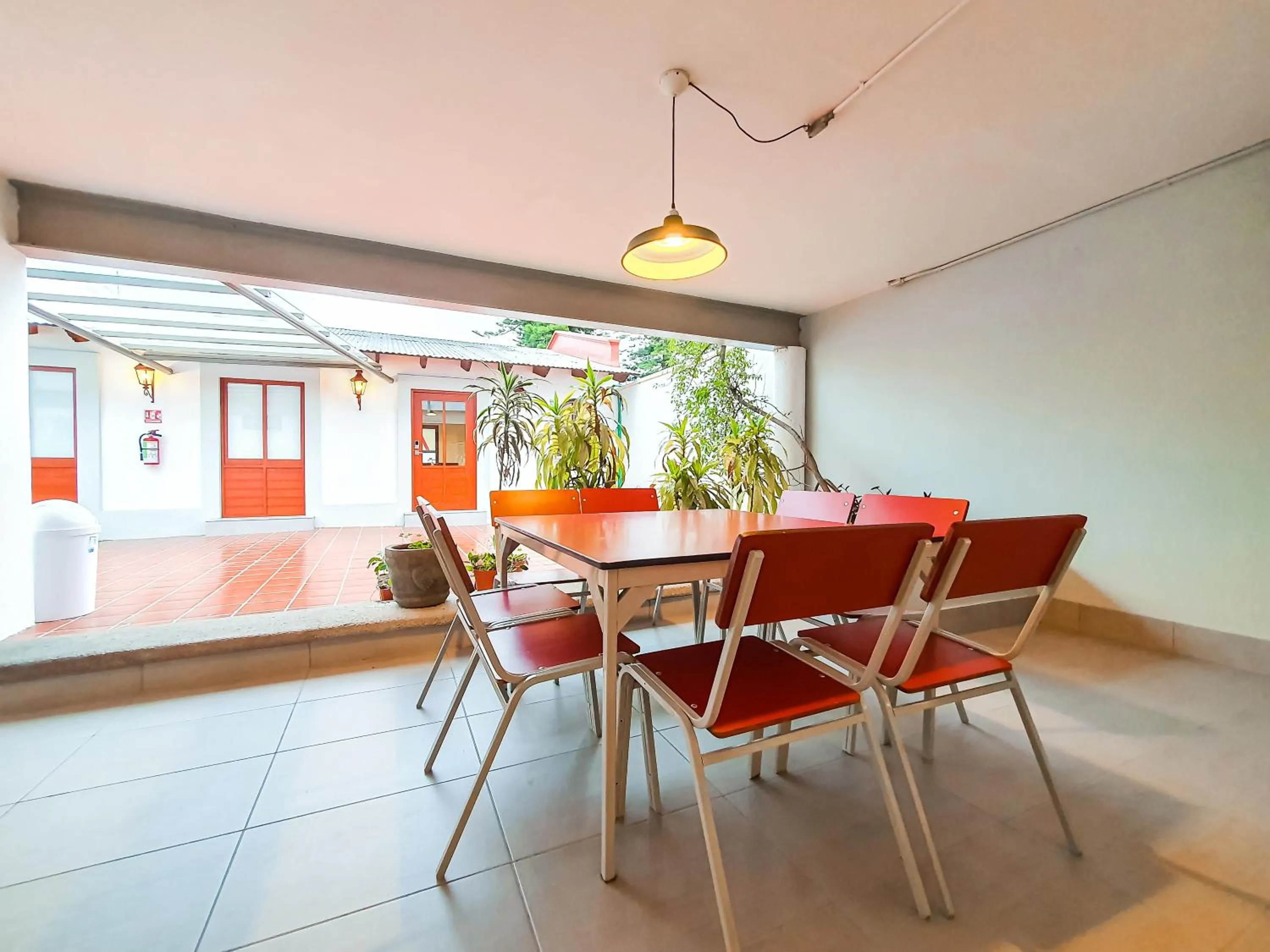 Patio in Niebla Suites