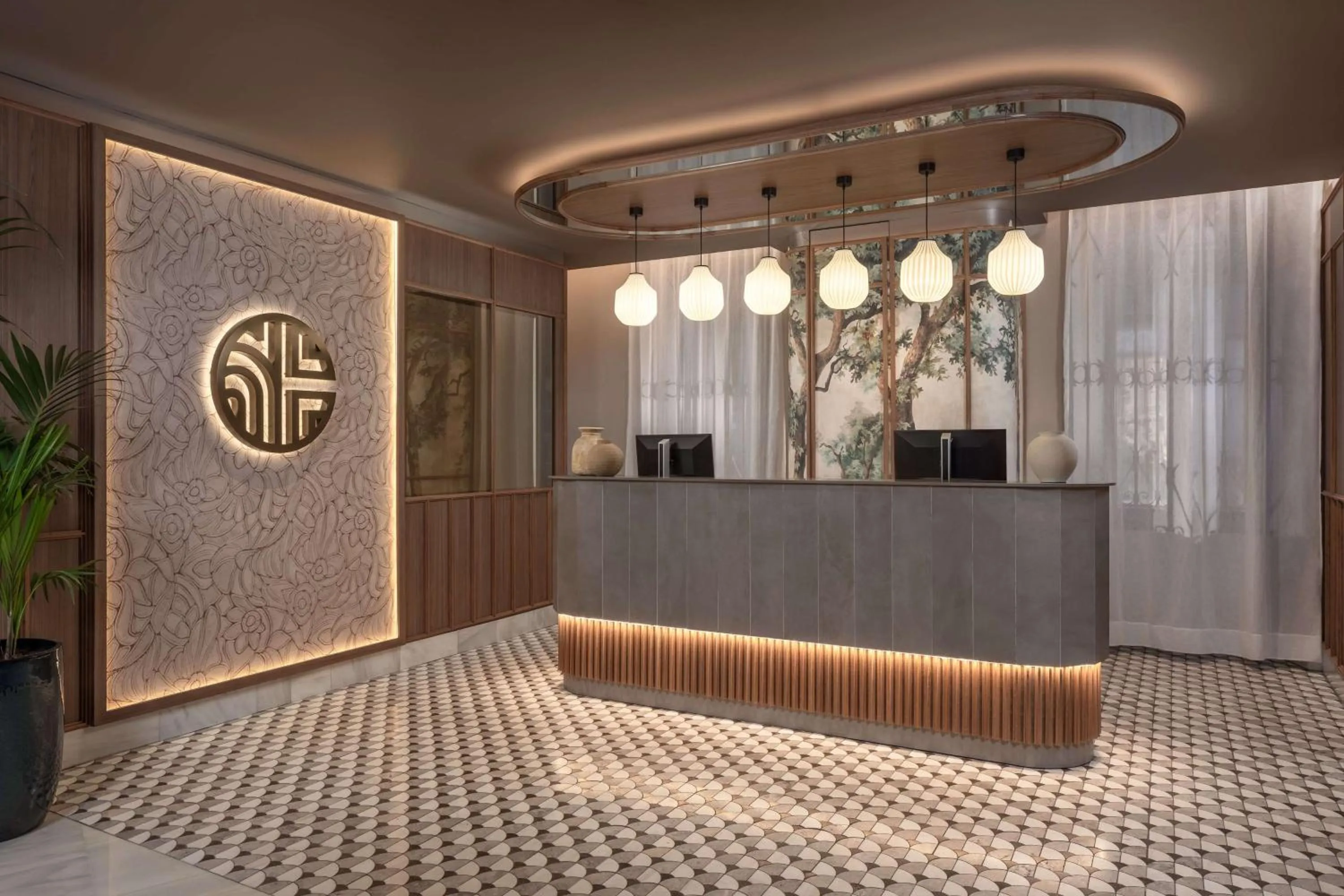 Lobby or reception in NH Collection Victoria