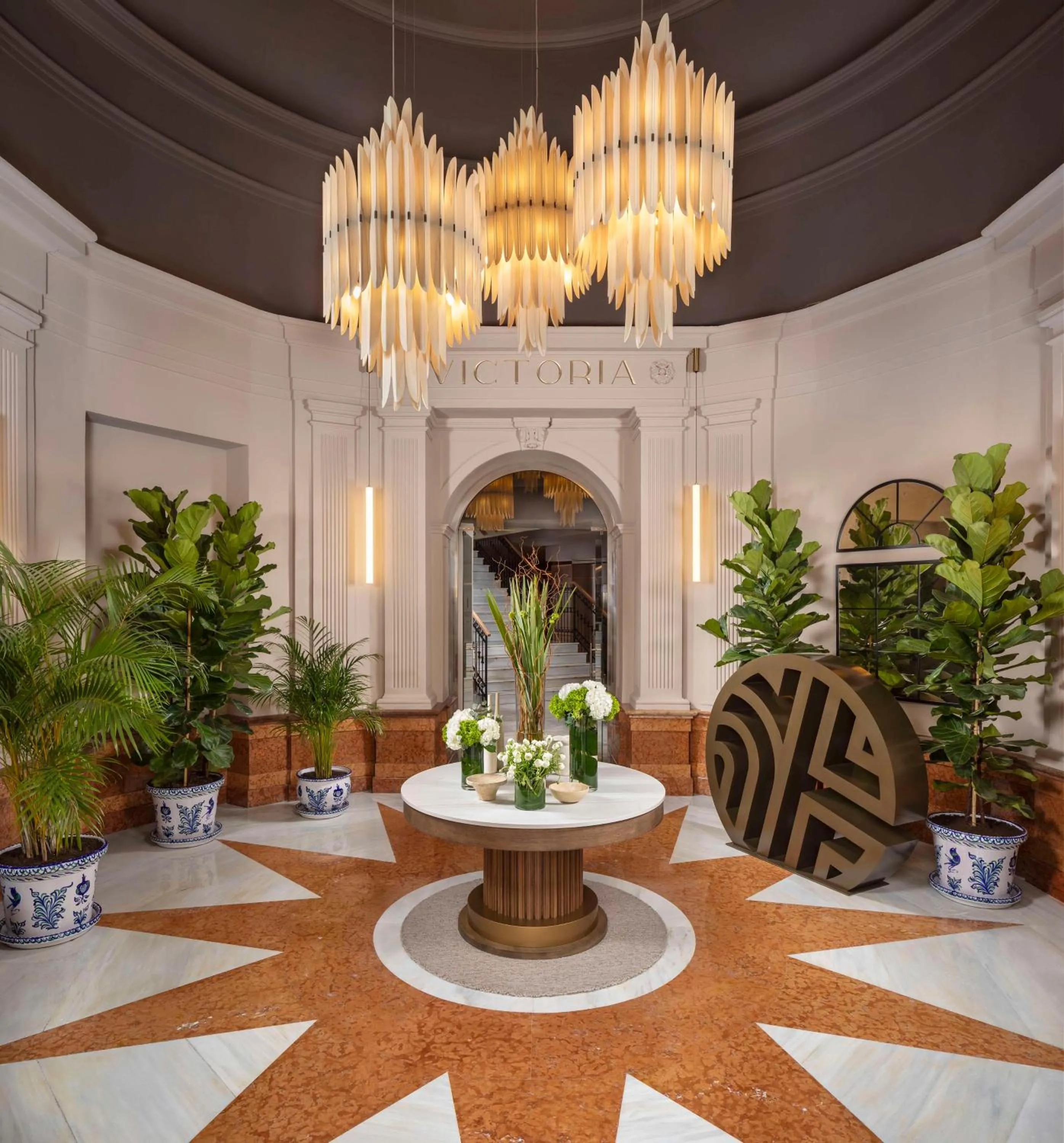 Lobby or reception in NH Collection Victoria