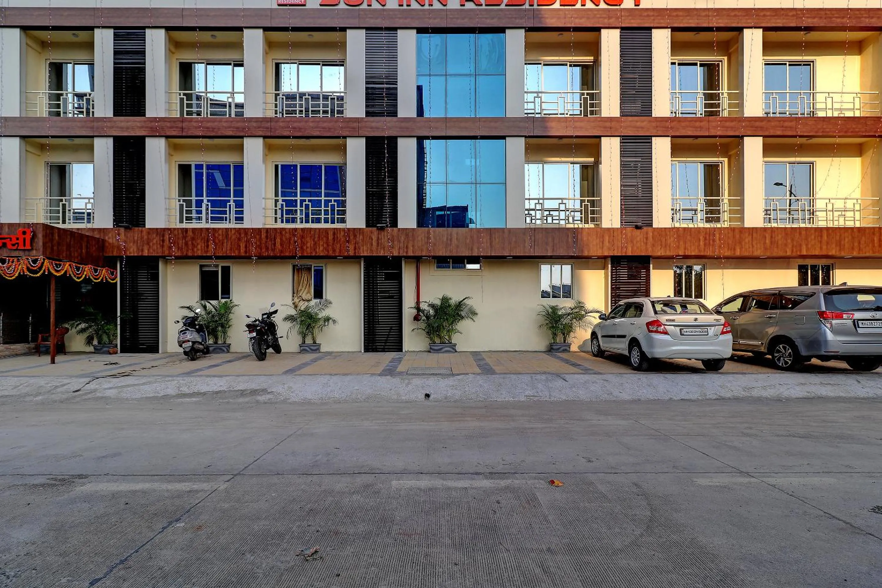 Property building in Sun Inn Residency Rabale