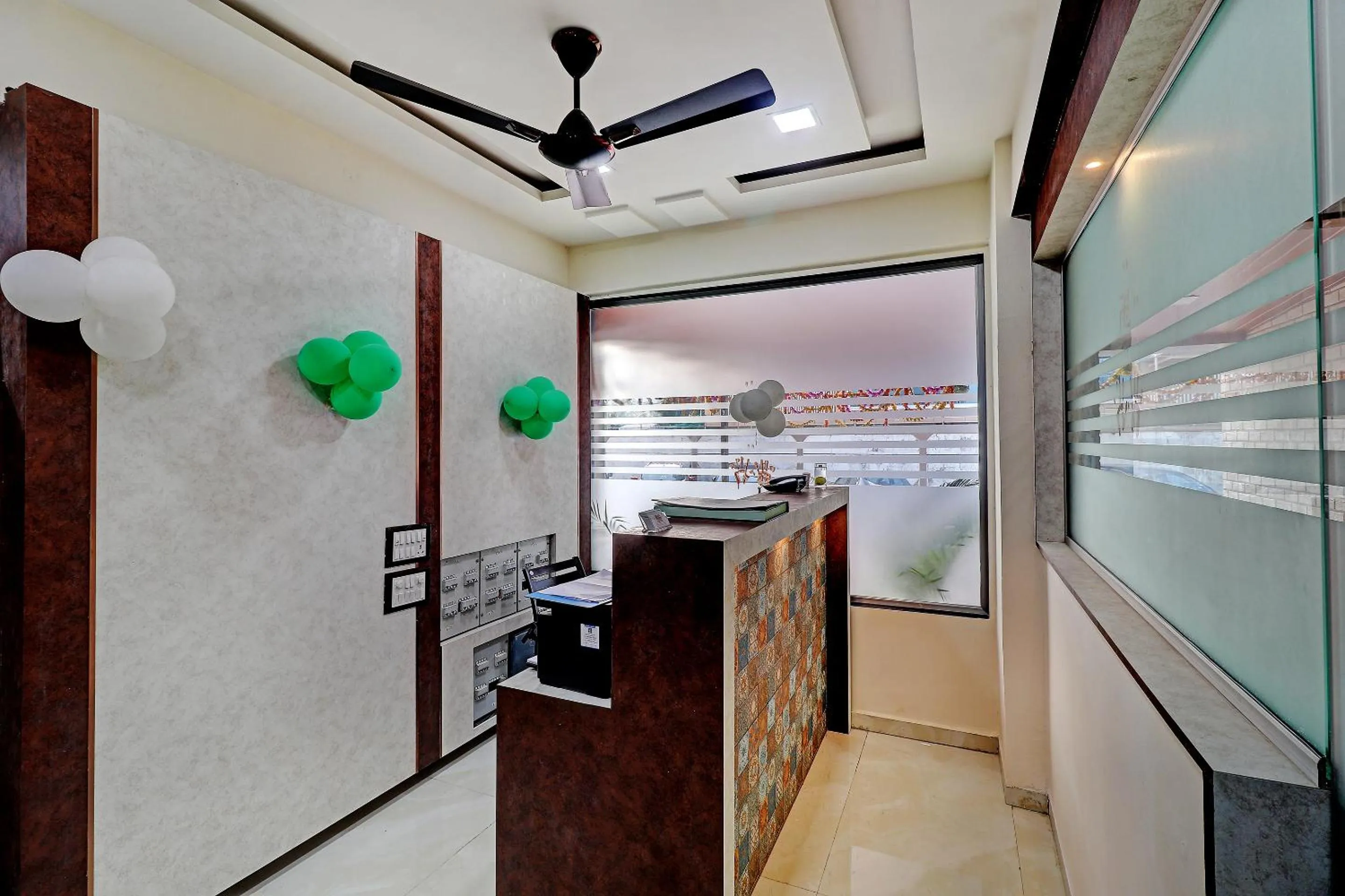 Lobby or reception in Sun Inn Residency Rabale