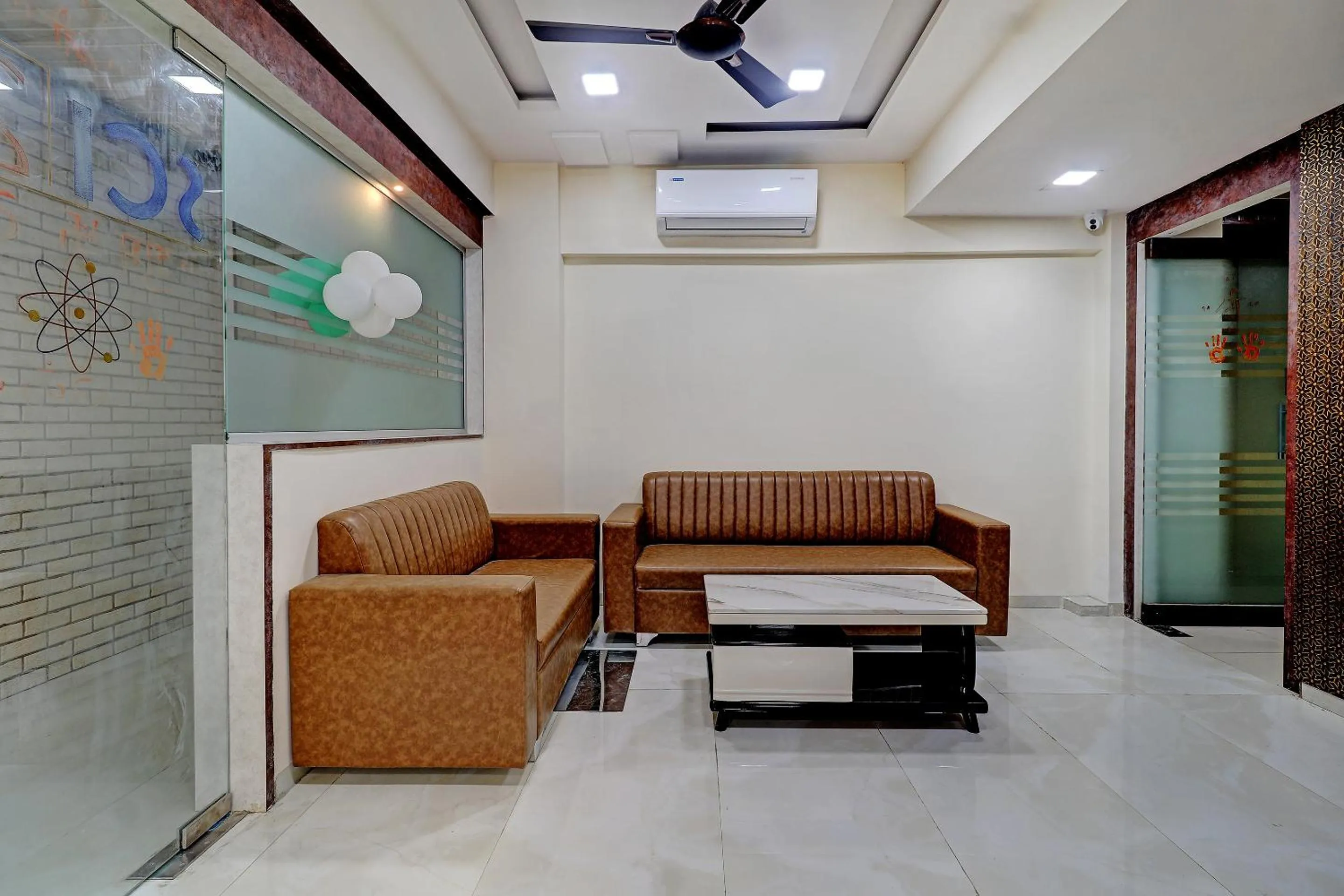 Seating area in Sun Inn Residency Rabale