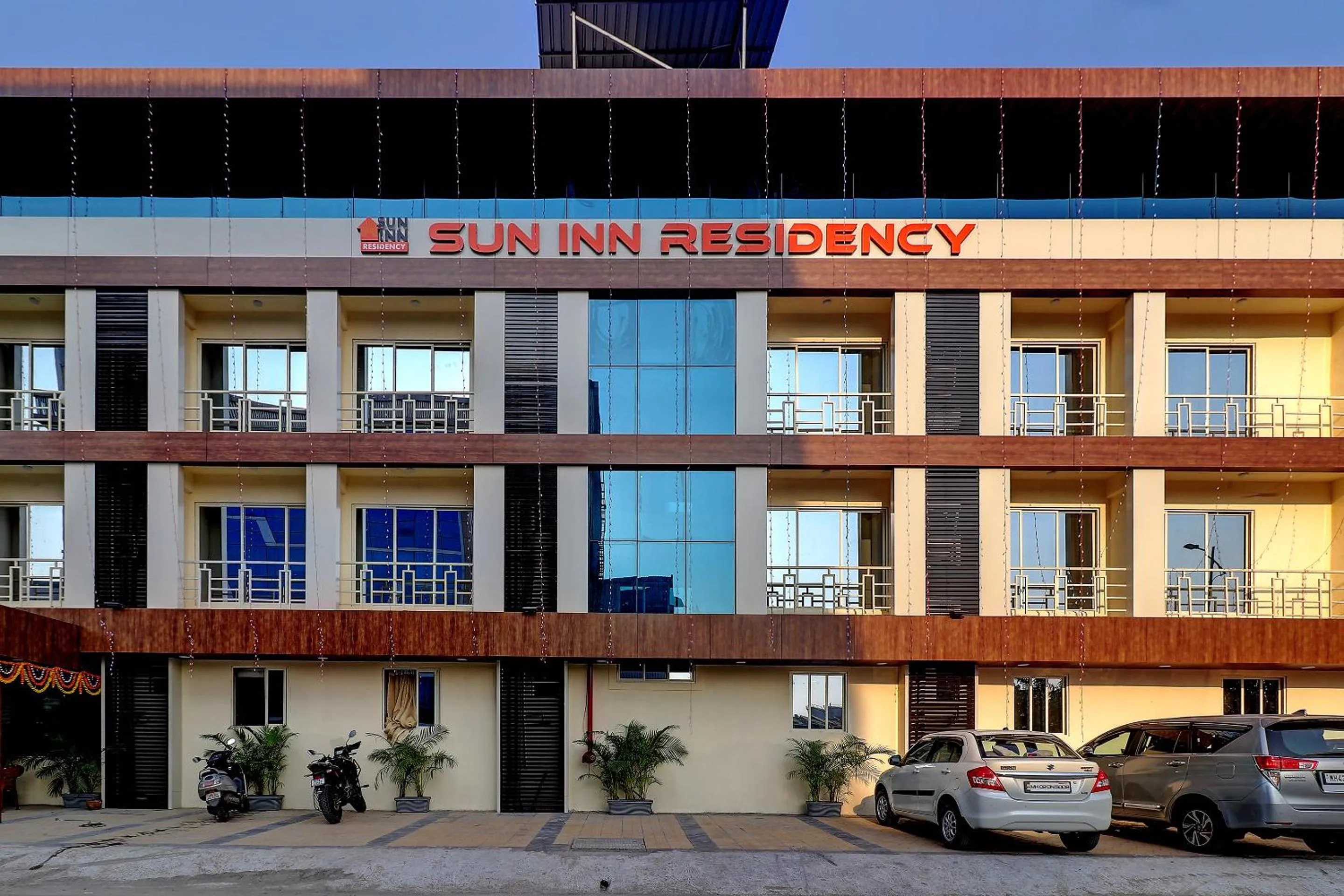 Property building in Sun Inn Residency Rabale