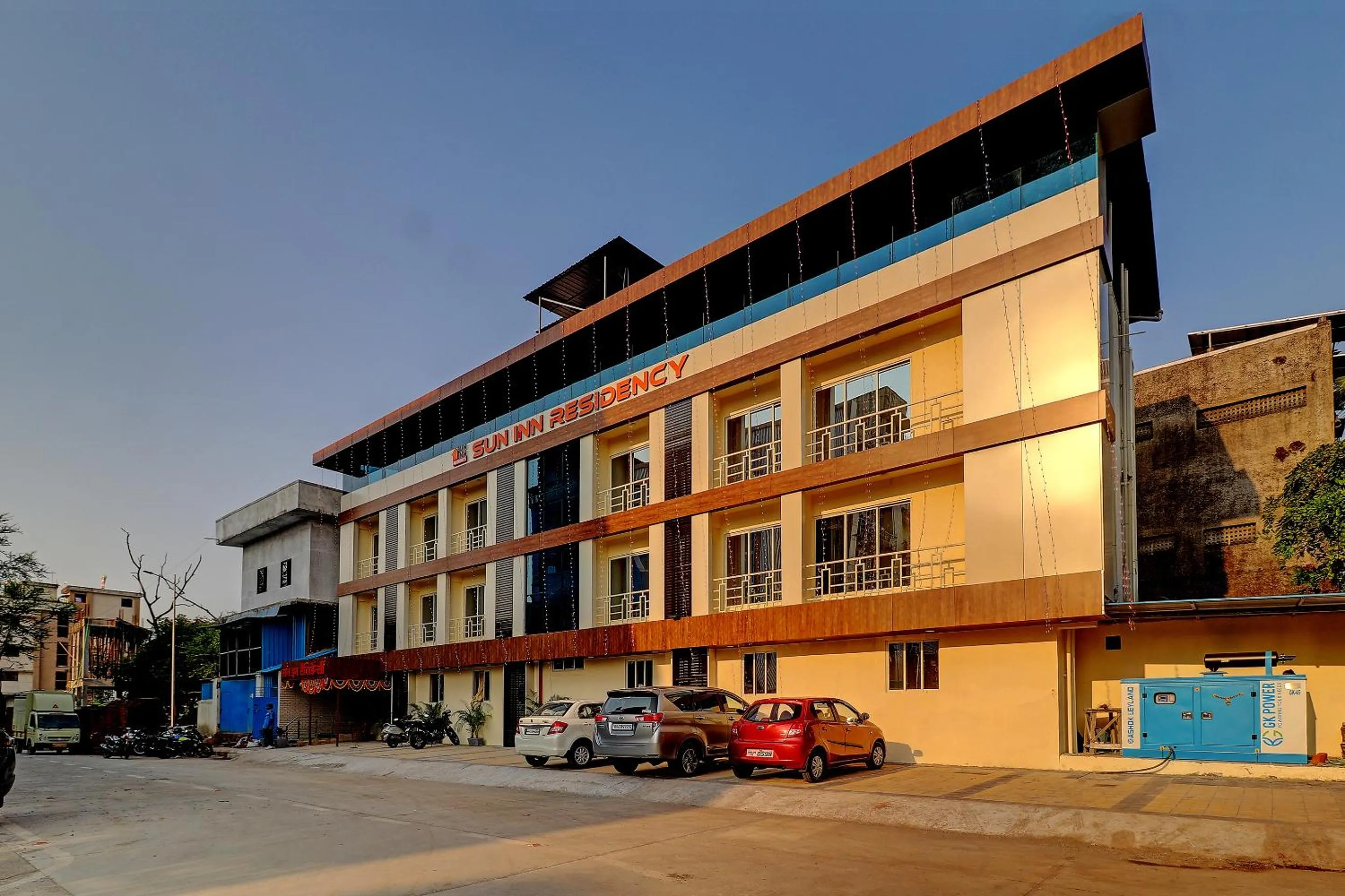 Property building in Sun Inn Residency Rabale