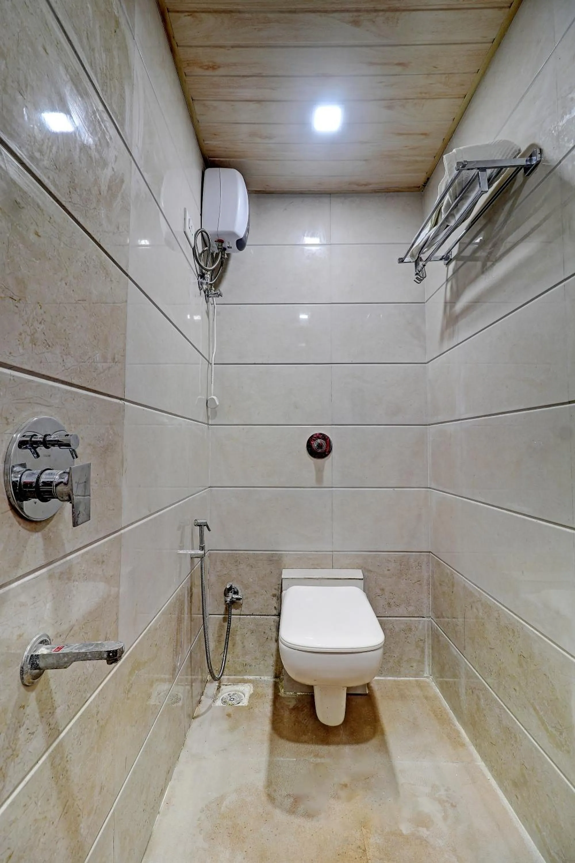 Shower in Sun Inn Residency Rabale