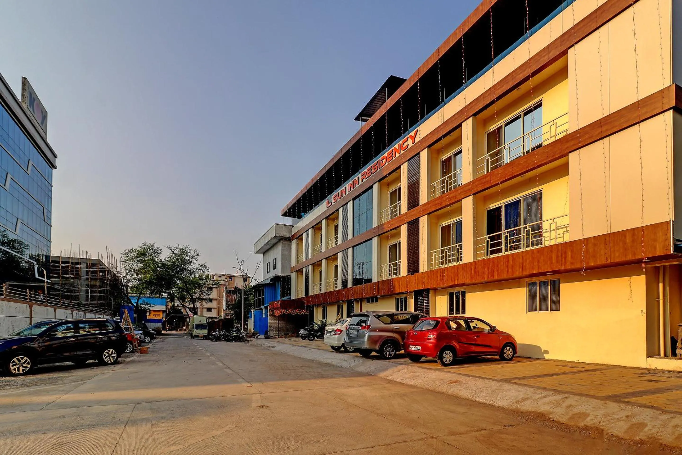 Property building in Sun Inn Residency Rabale