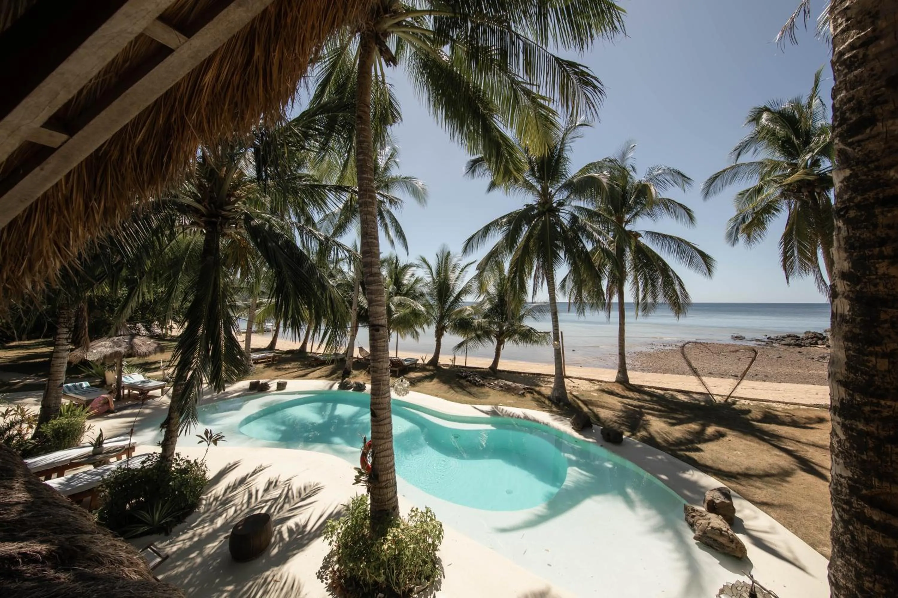 Natural landscape in The Beach House Ocam Ocam