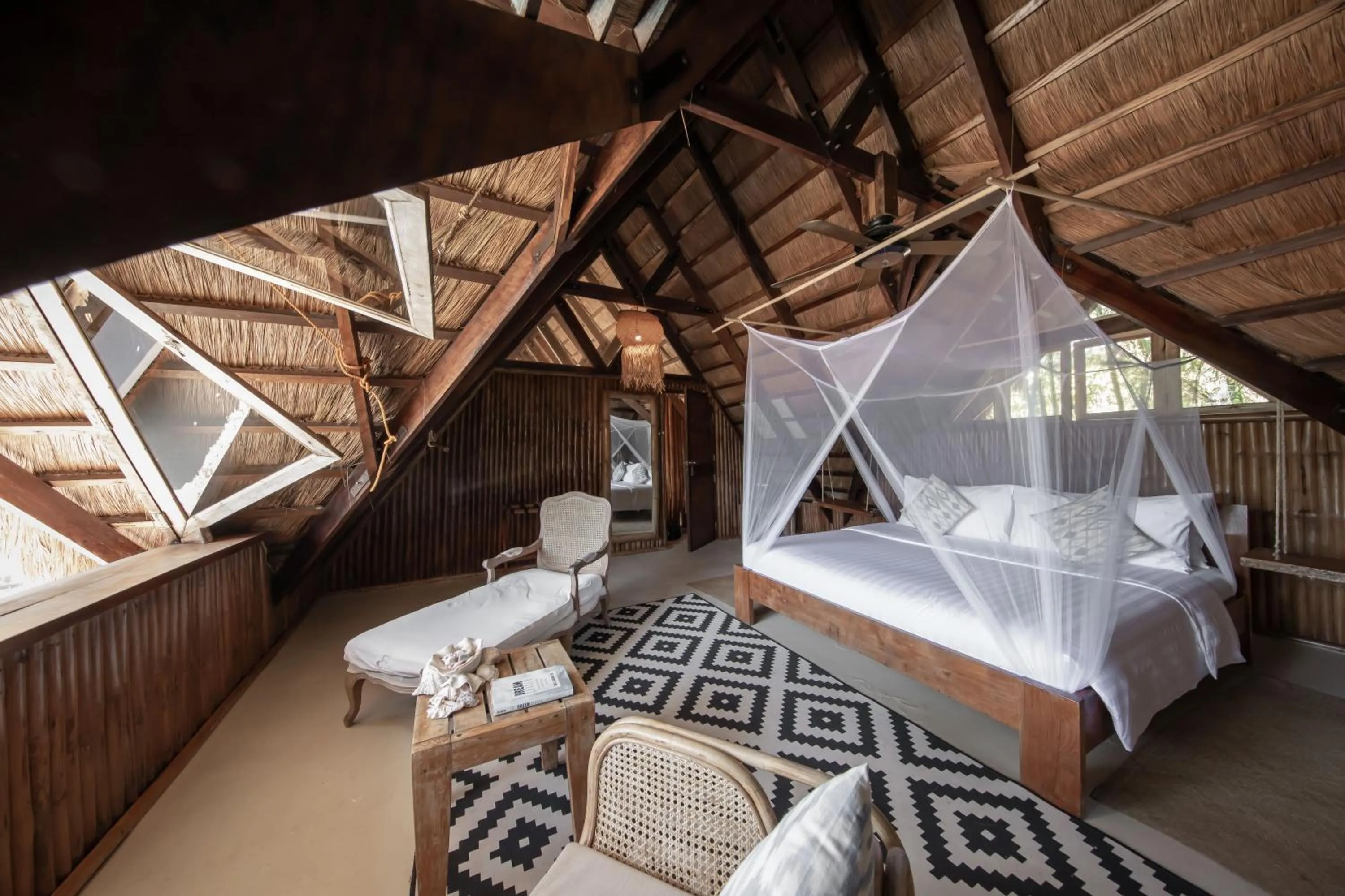 Bedroom, Bed in The Beach House Ocam Ocam