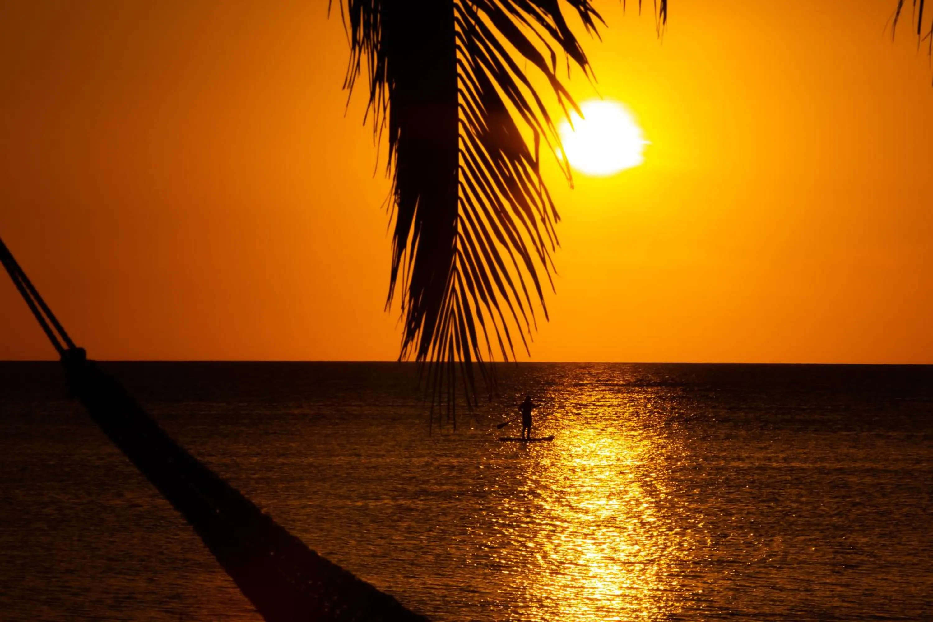 Sunset in The Beach House Ocam Ocam