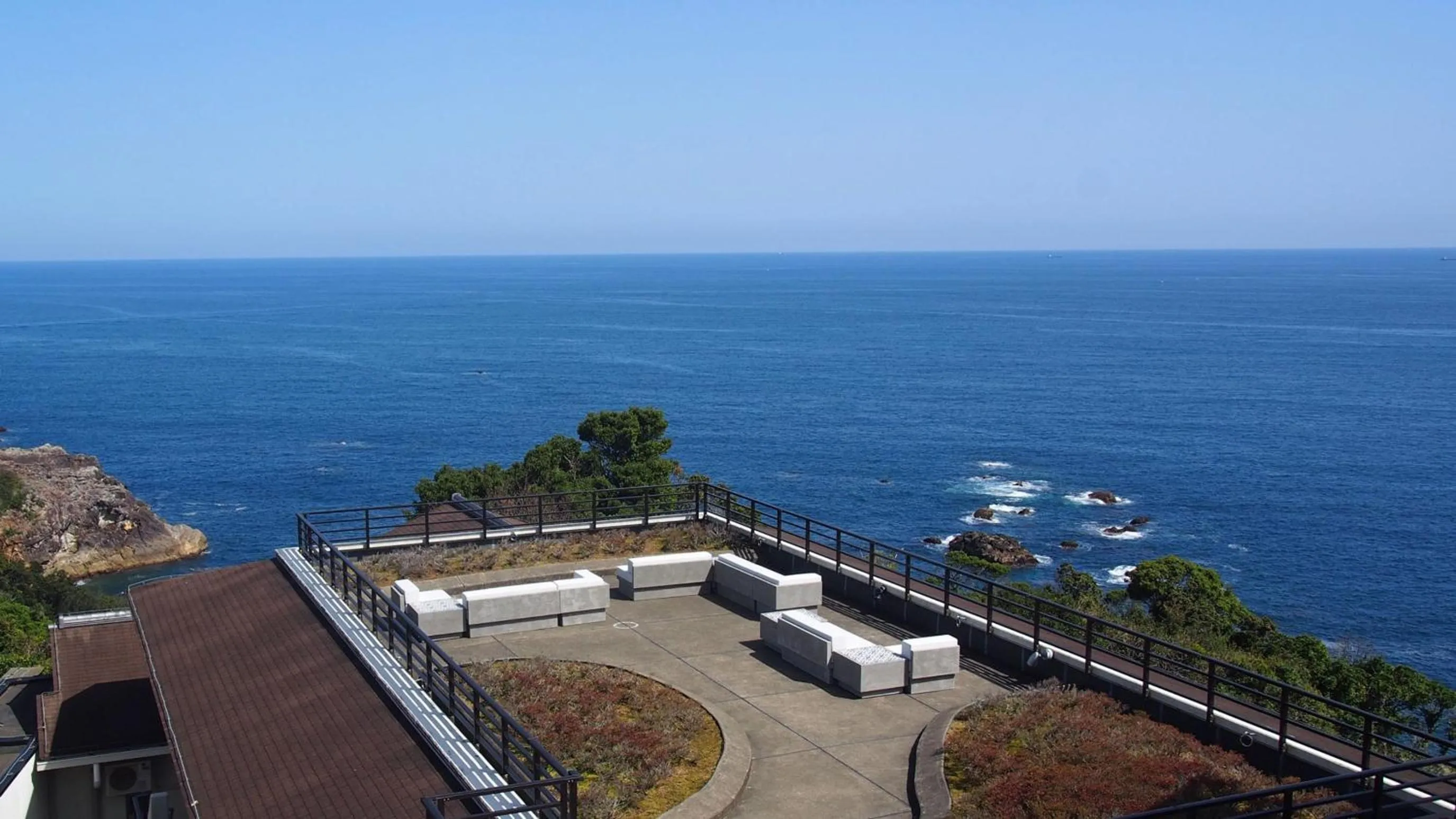 Balcony/Terrace in Kyukamura Nanki-Katsuura