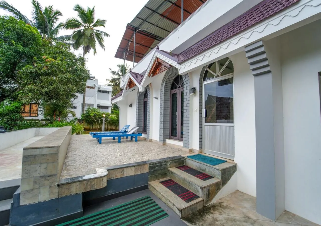 Balcony/Terrace in Pop Tavern Kovalam Beach Villa by VOYE HOMES