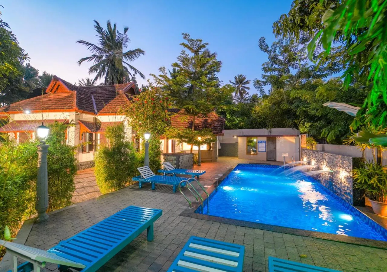 Property building in Pop Tavern Kovalam Beach Villa by VOYE HOMES