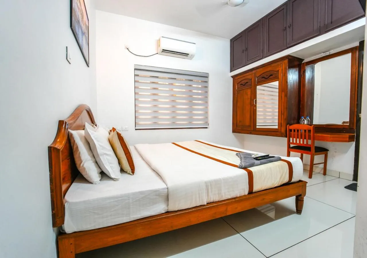 Photo of the whole room, Bed in Pop Tavern Kovalam Beach Villa by VOYE HOMES