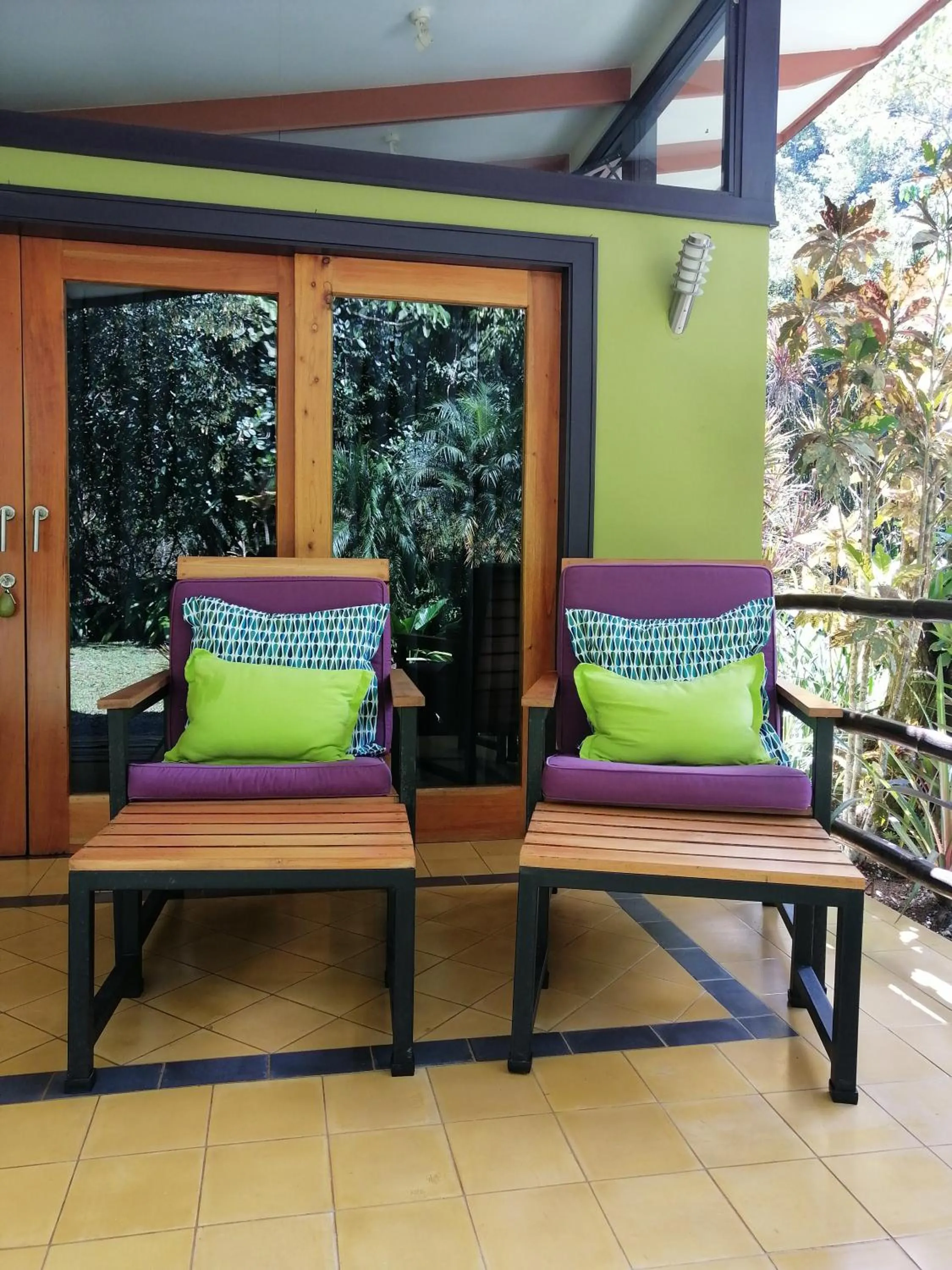 Patio in Chirripo Art Hotel