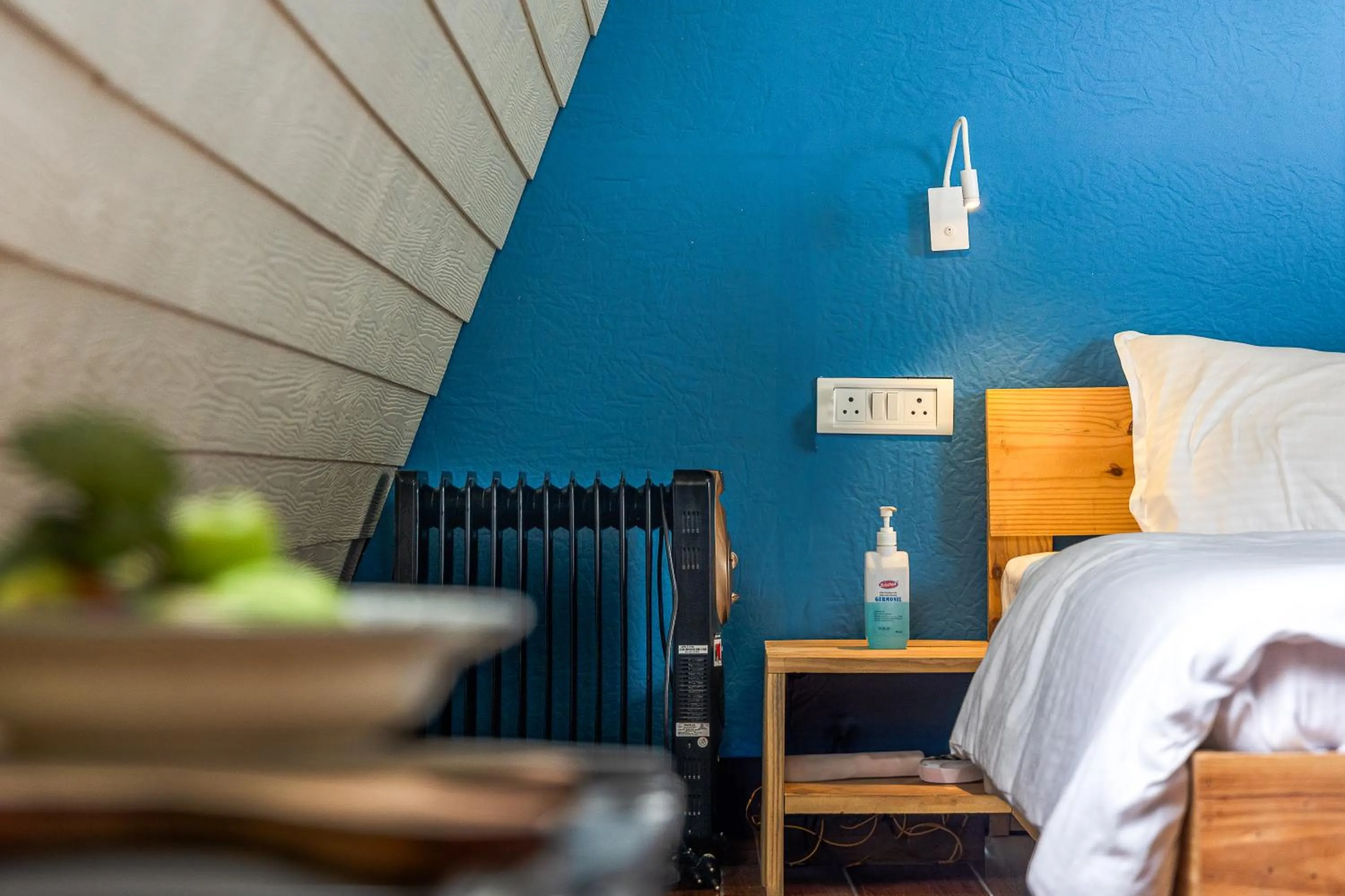 Bed in The Soul Stroll Cottages Retreat