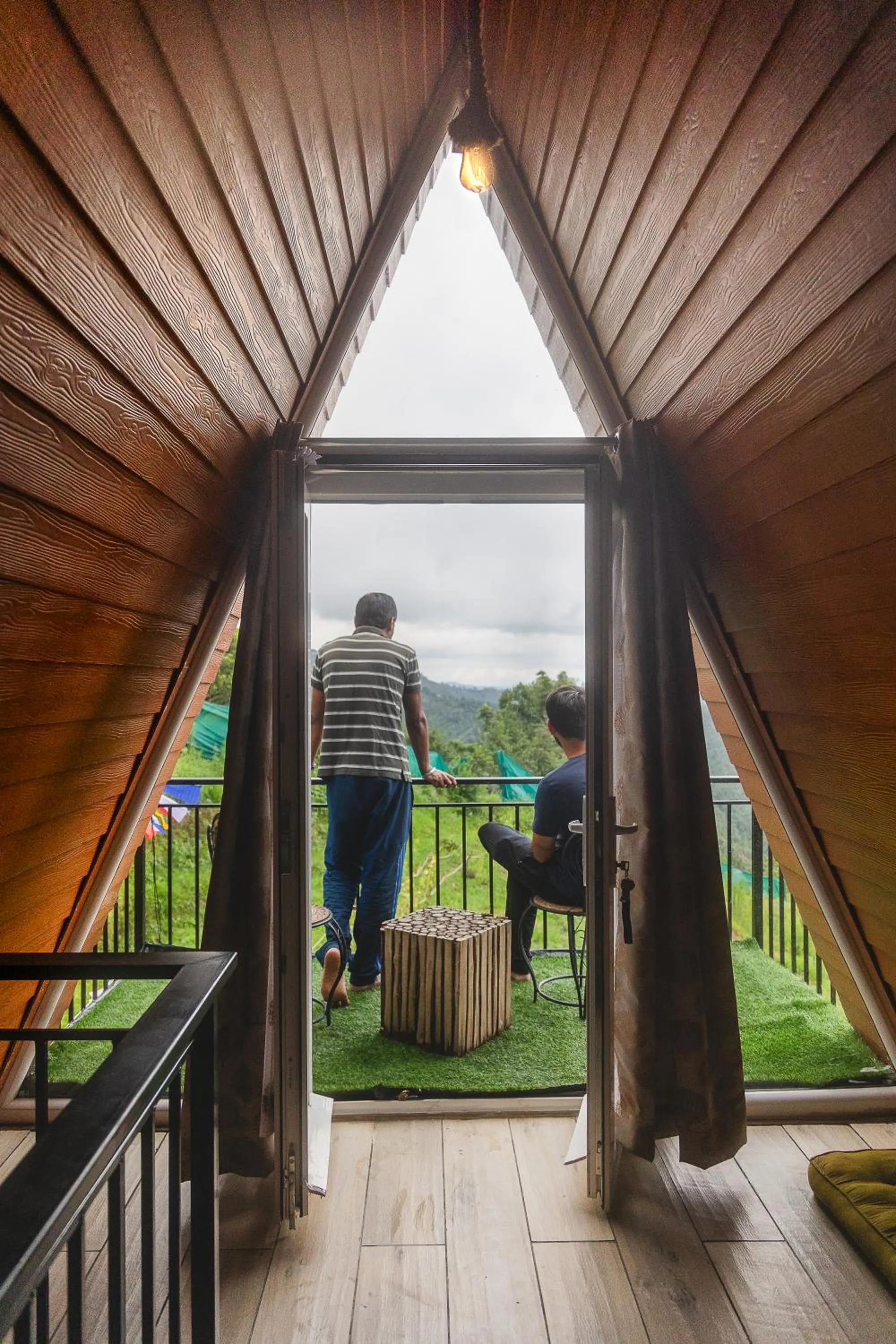 Patio in The Soul Stroll Cottages Retreat
