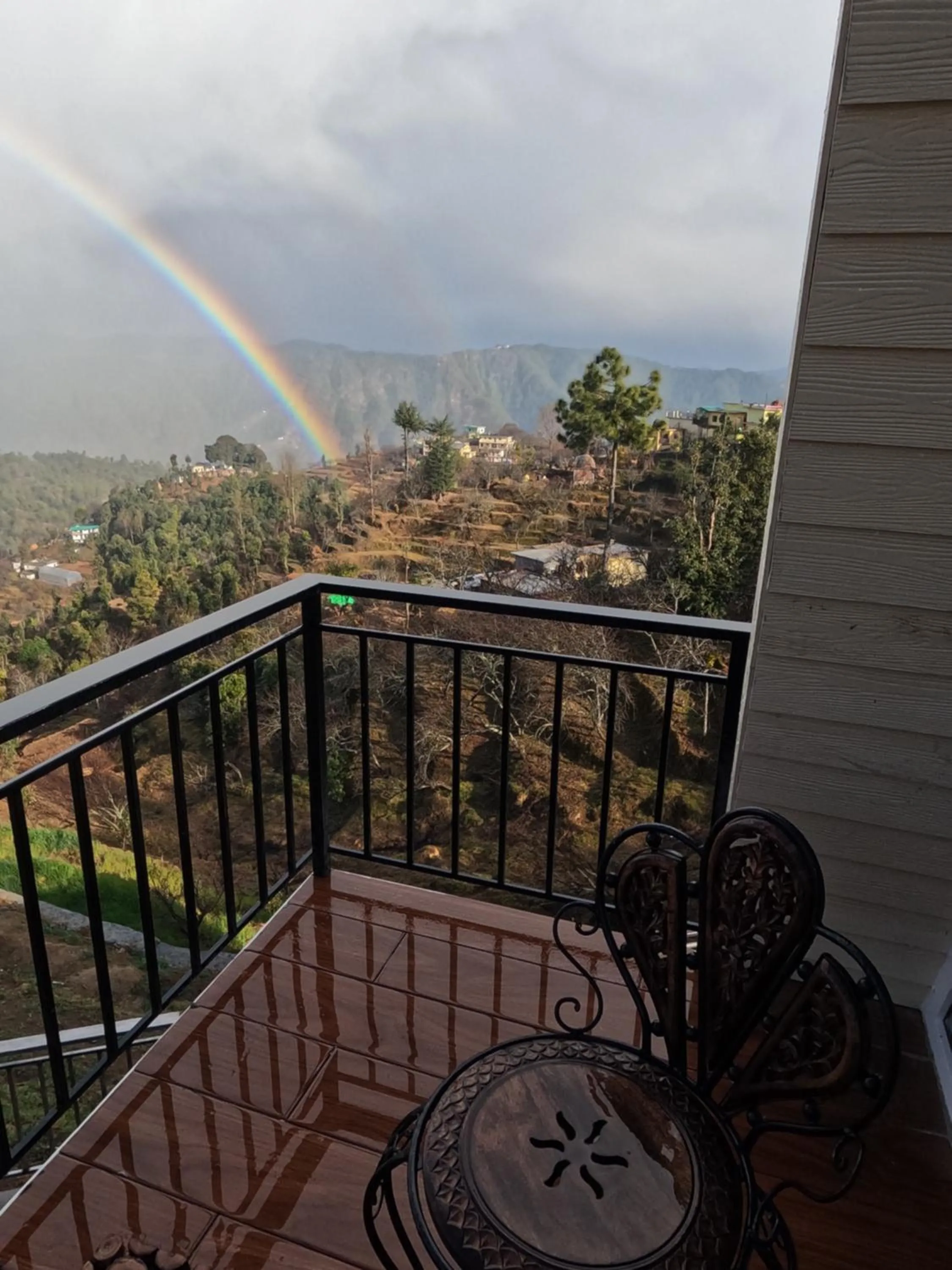 Patio in The Soul Stroll Cottages Retreat