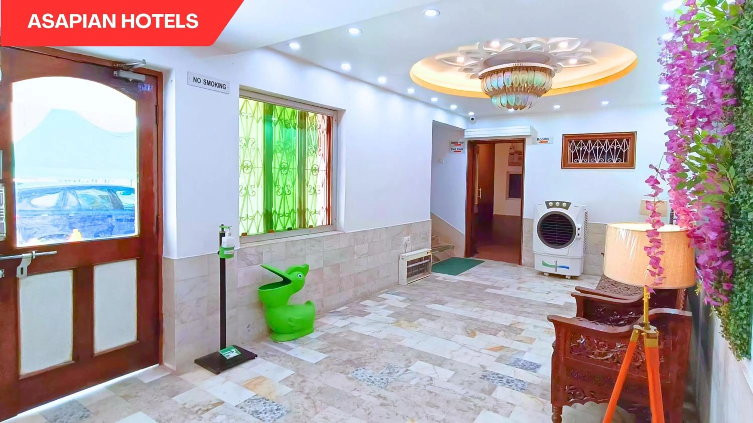 Lobby or reception in Hotel Vijay Deluxe