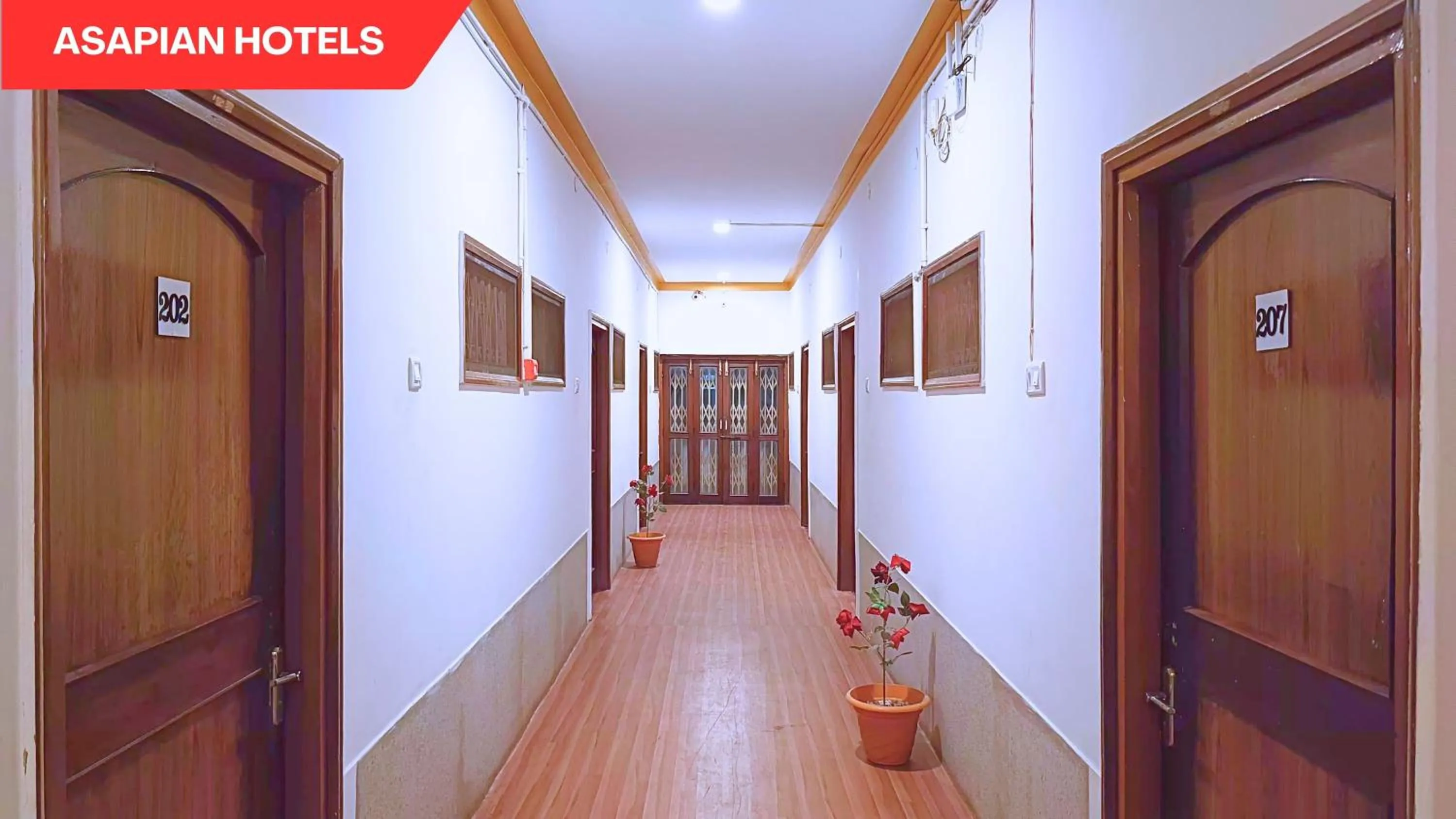 Patio in Hotel Vijay Deluxe