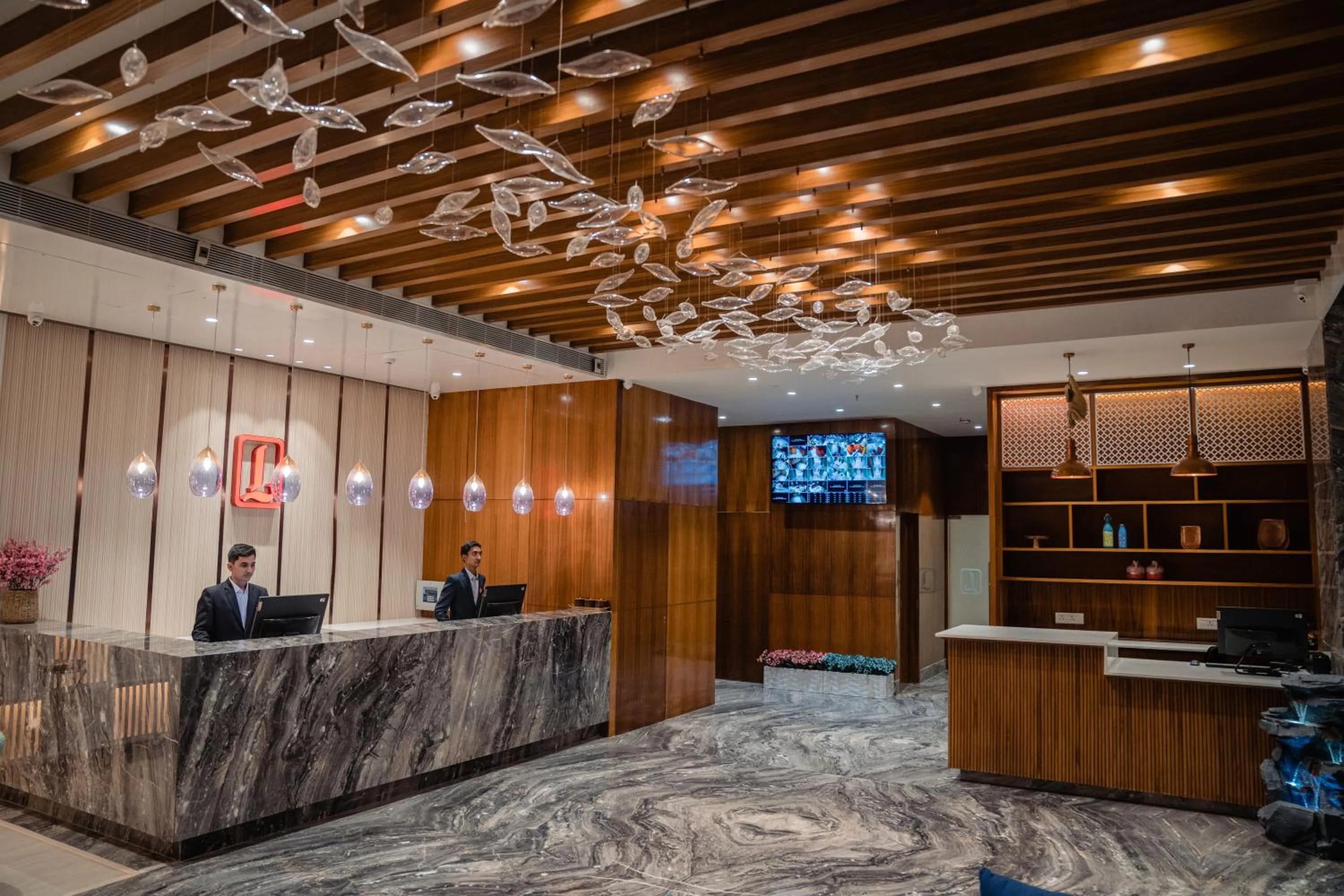 Lobby or reception in Lords Inn Rajkot